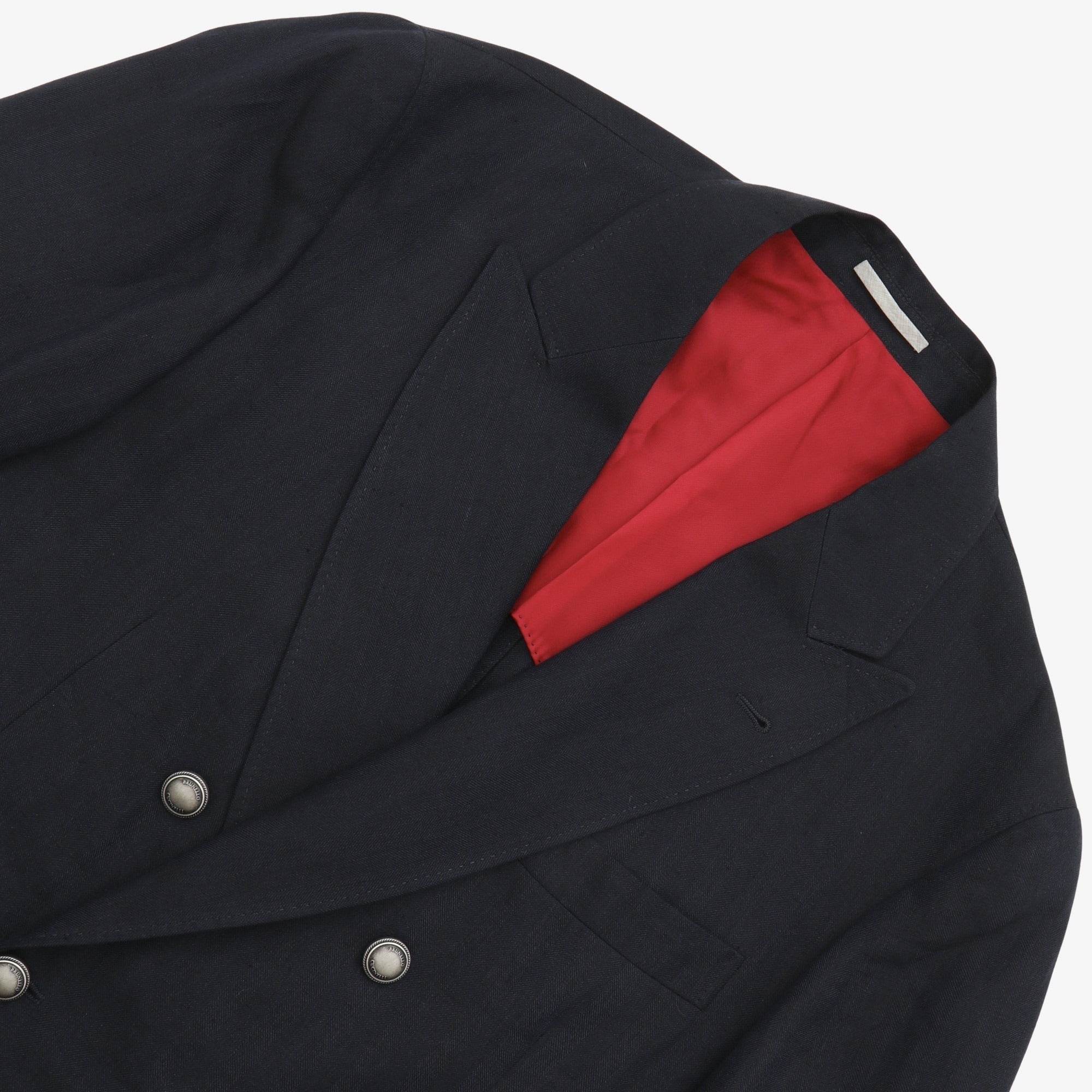 Herringbone DB Linen Blazer