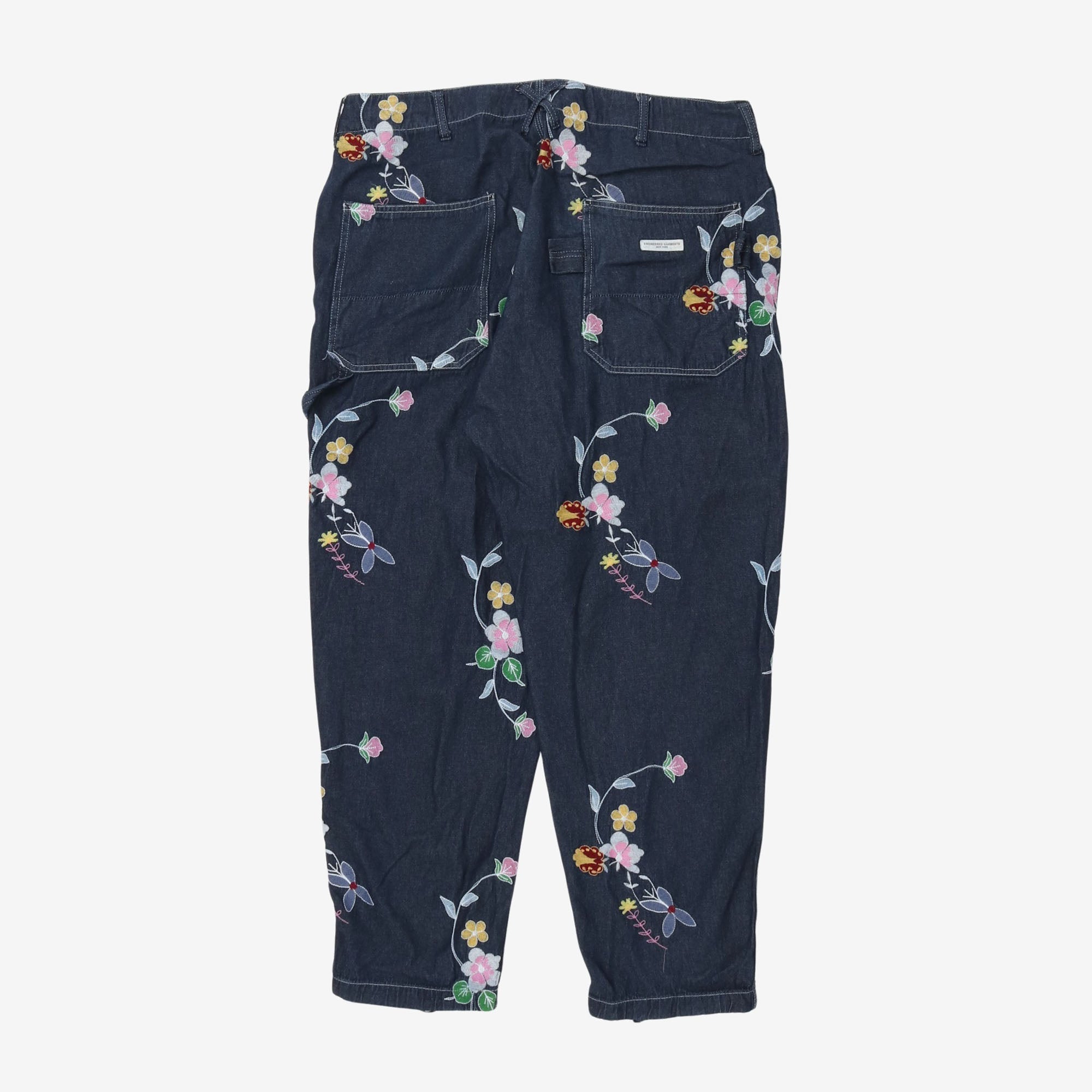 Floral Embroidered Painter Pants (34W x 27L)
