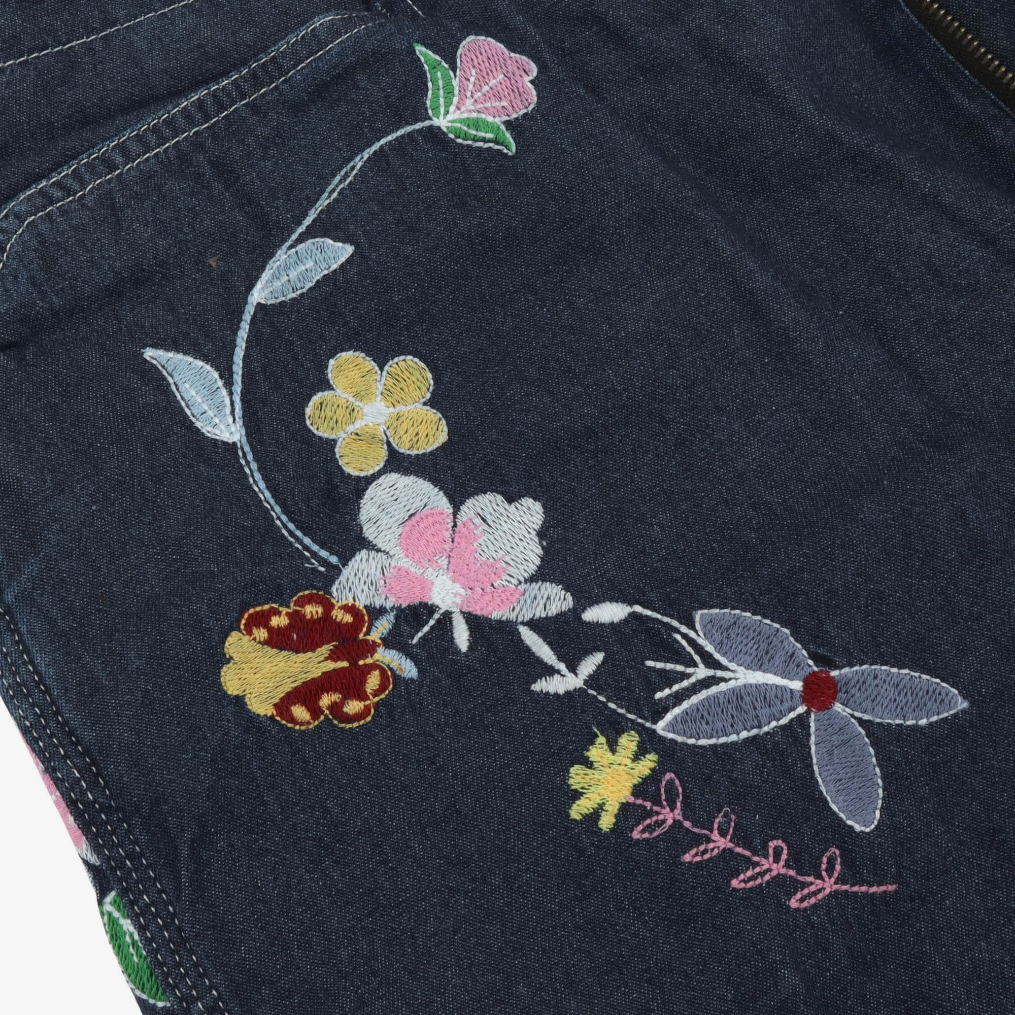 Floral Embroidered Painter Pants (34W x 27L)