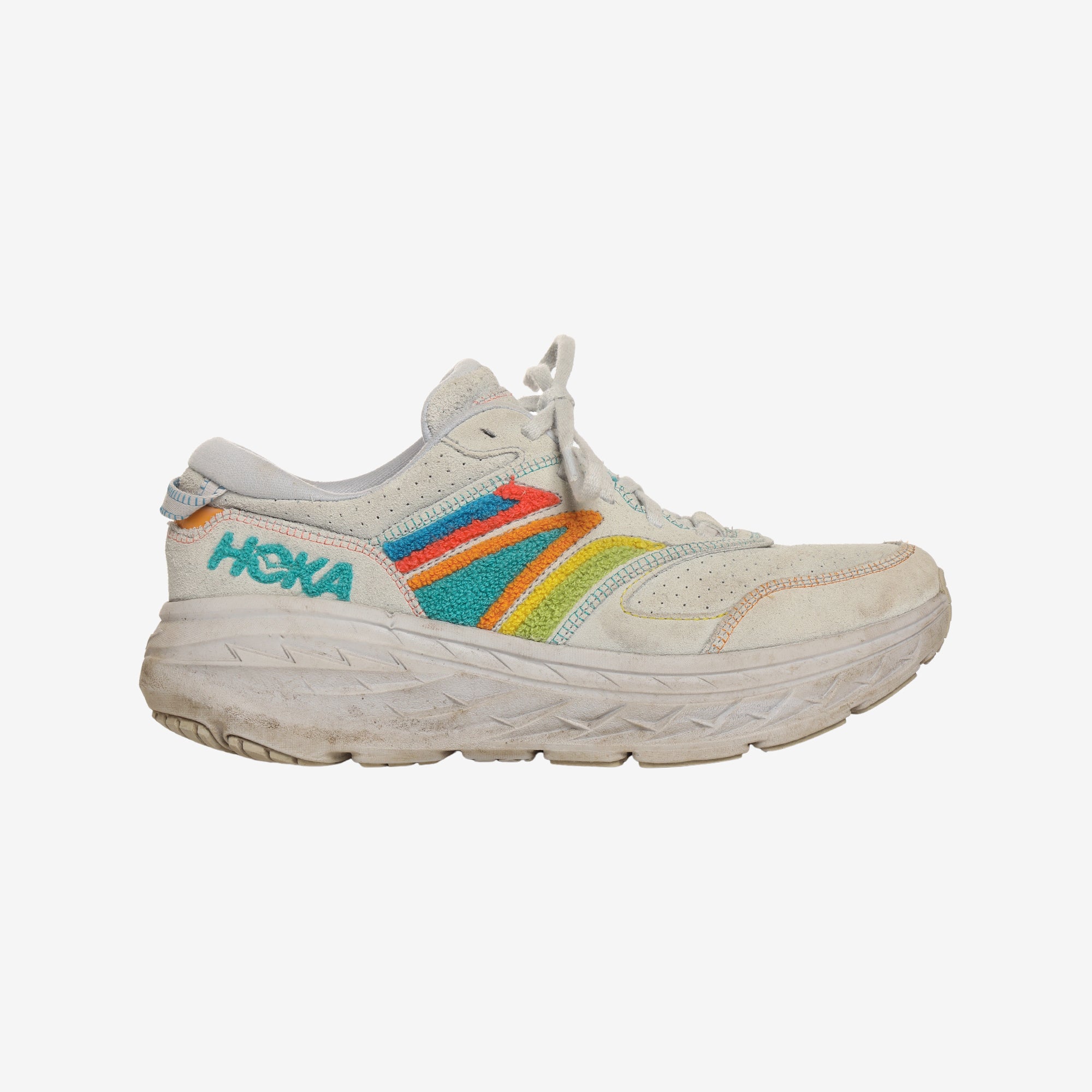 Embroidered Bondi L Suede Sneakers