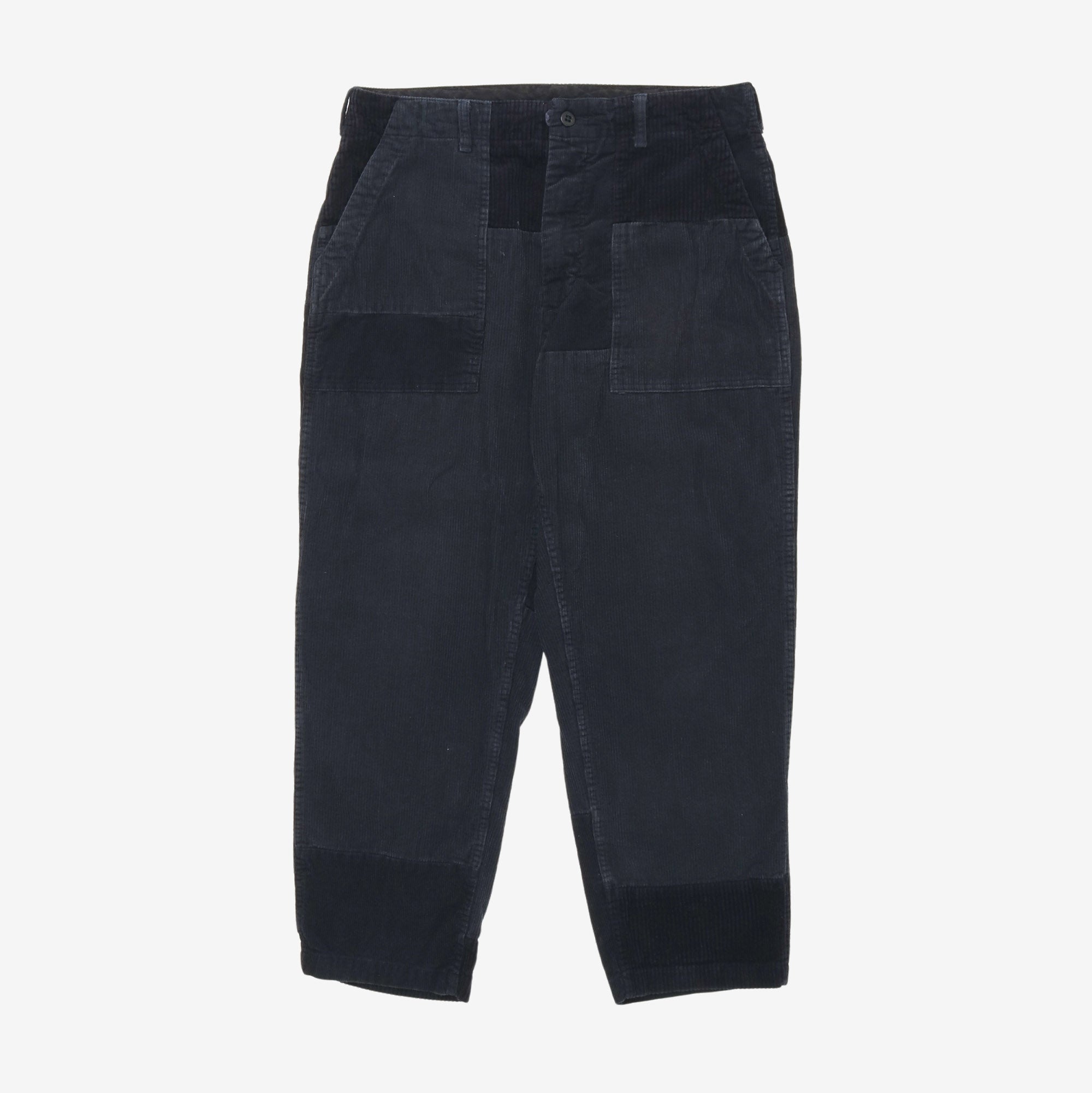 Corduroy Patchwork Pants (34W X 27.5L)