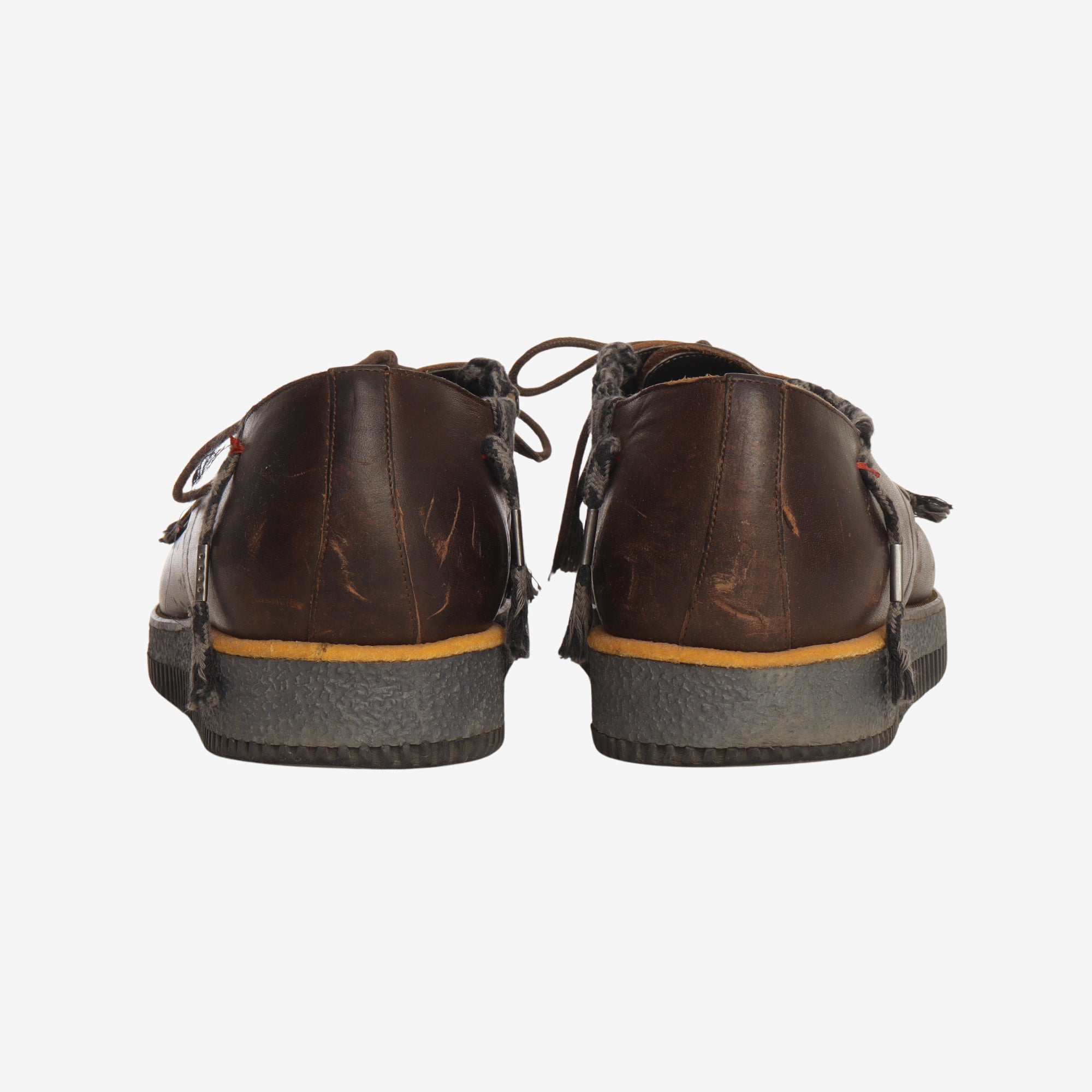 Leather Lace-Up Shoes