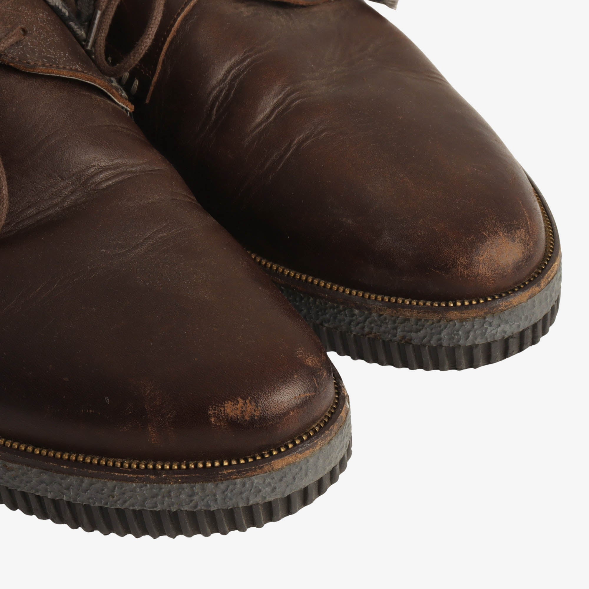 Leather Lace-Up Shoes