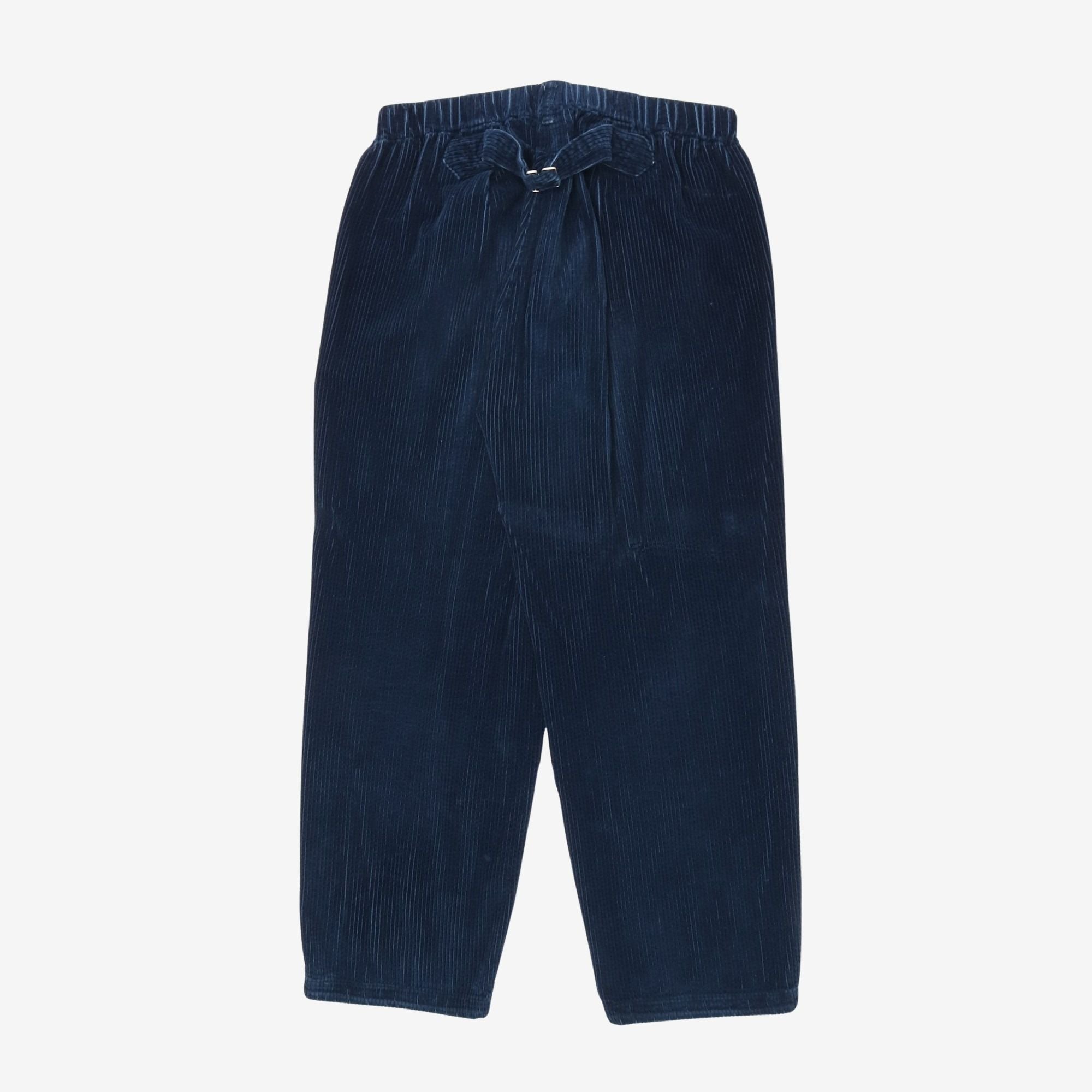 Indigo Wide Wale Cord Pants