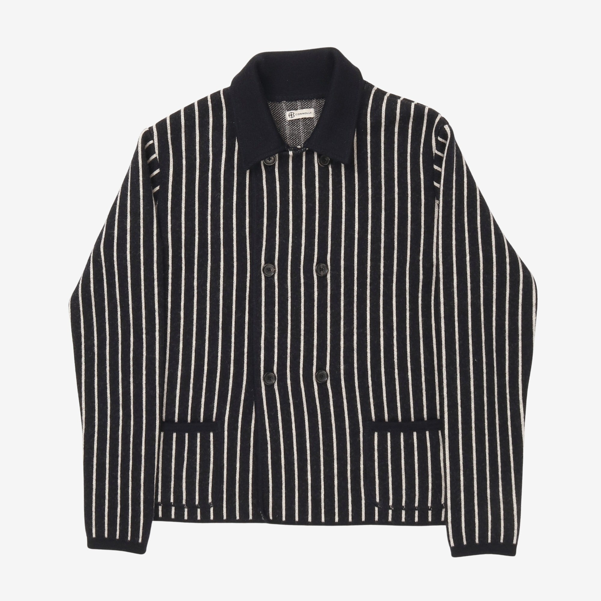 Pinstripe Wool DB Mac