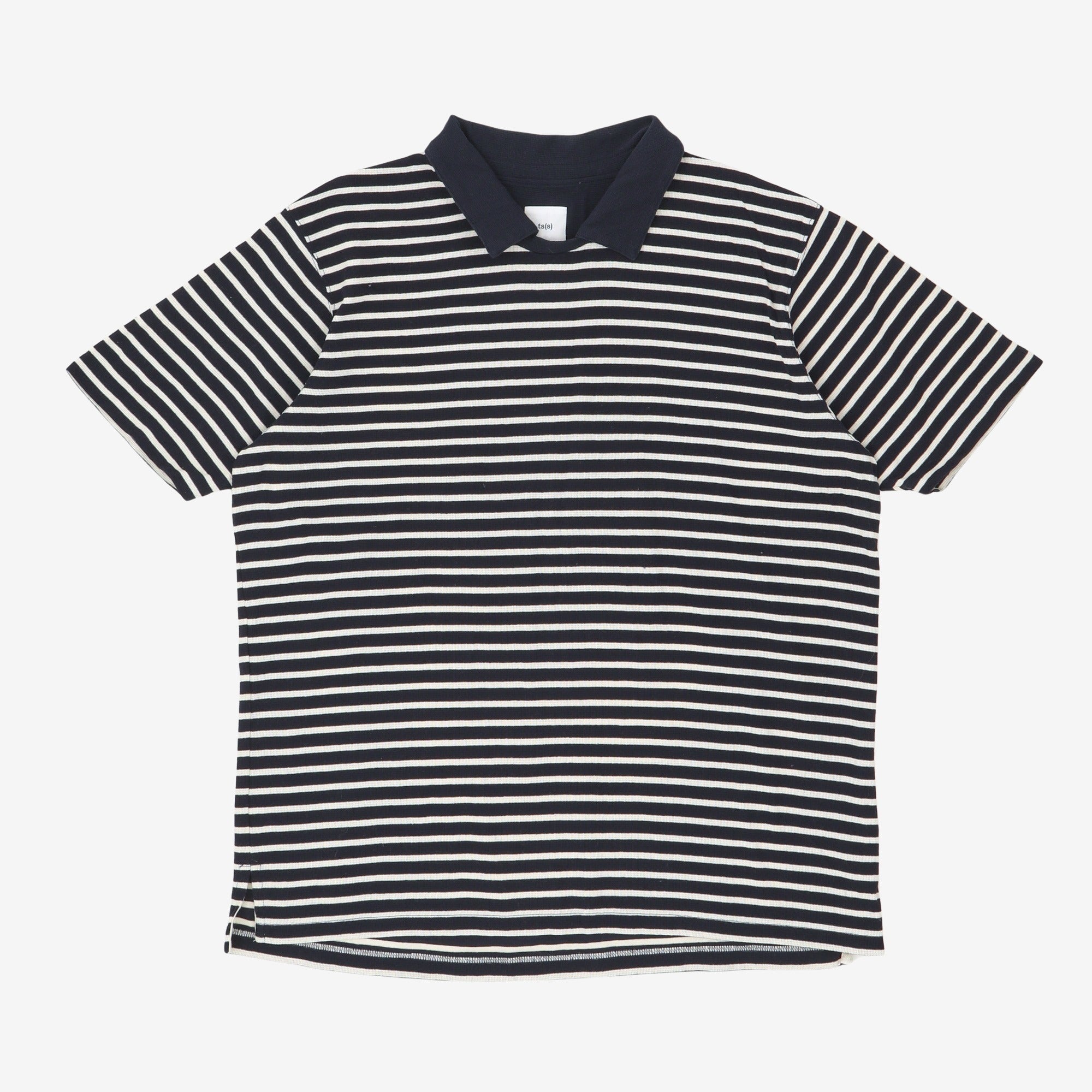 Striped Knit Polo