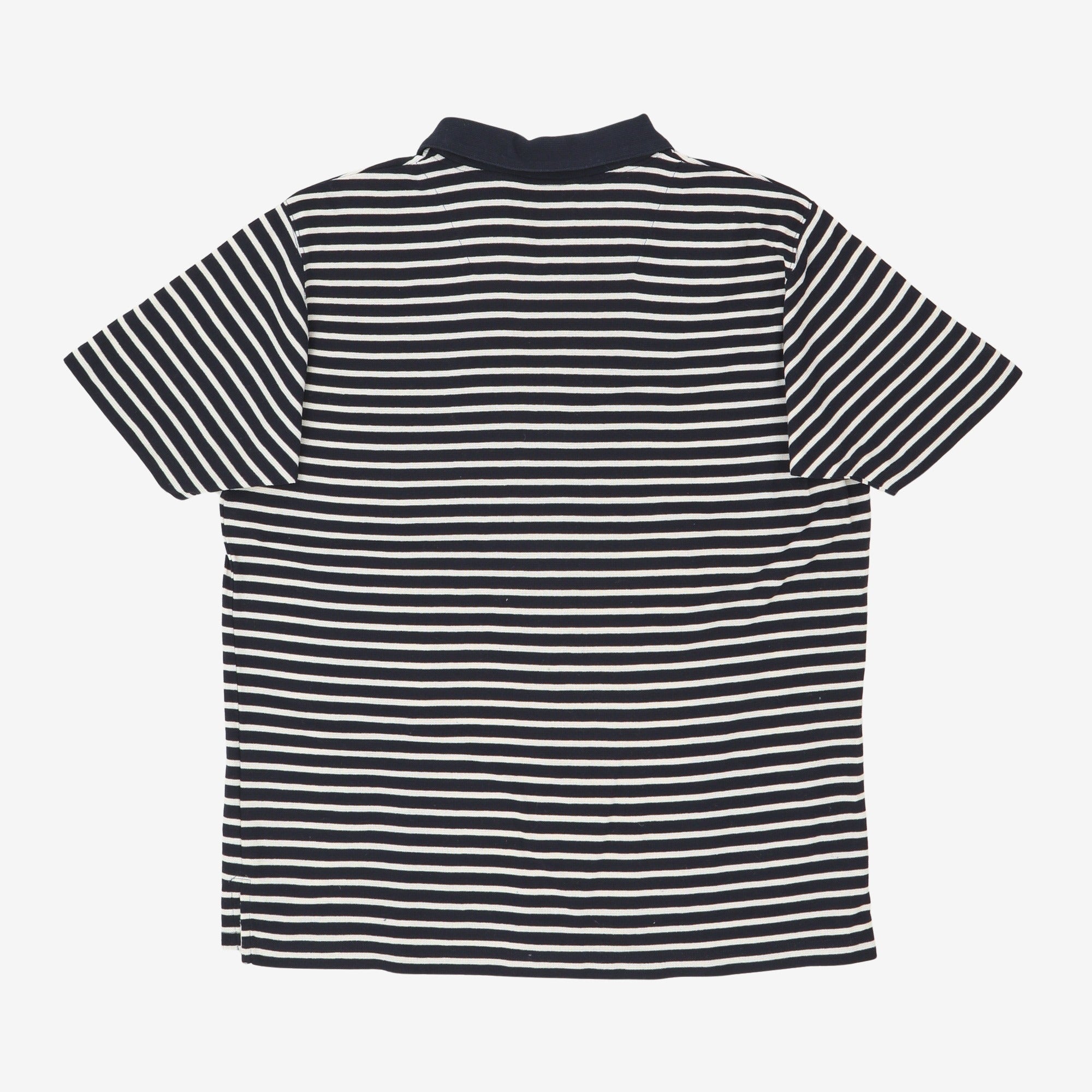 Striped Knit Polo