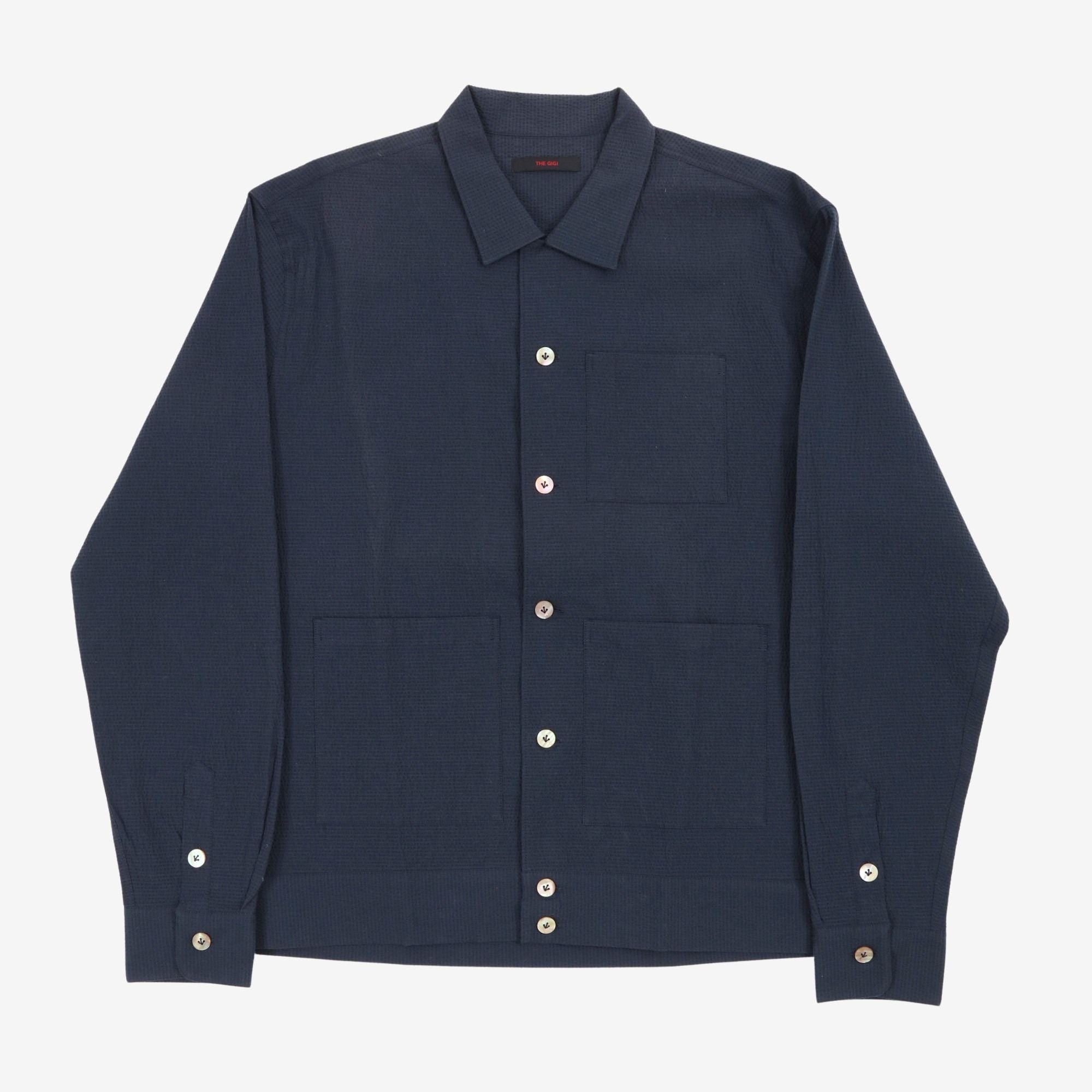 Seersucker Chore Jacket
