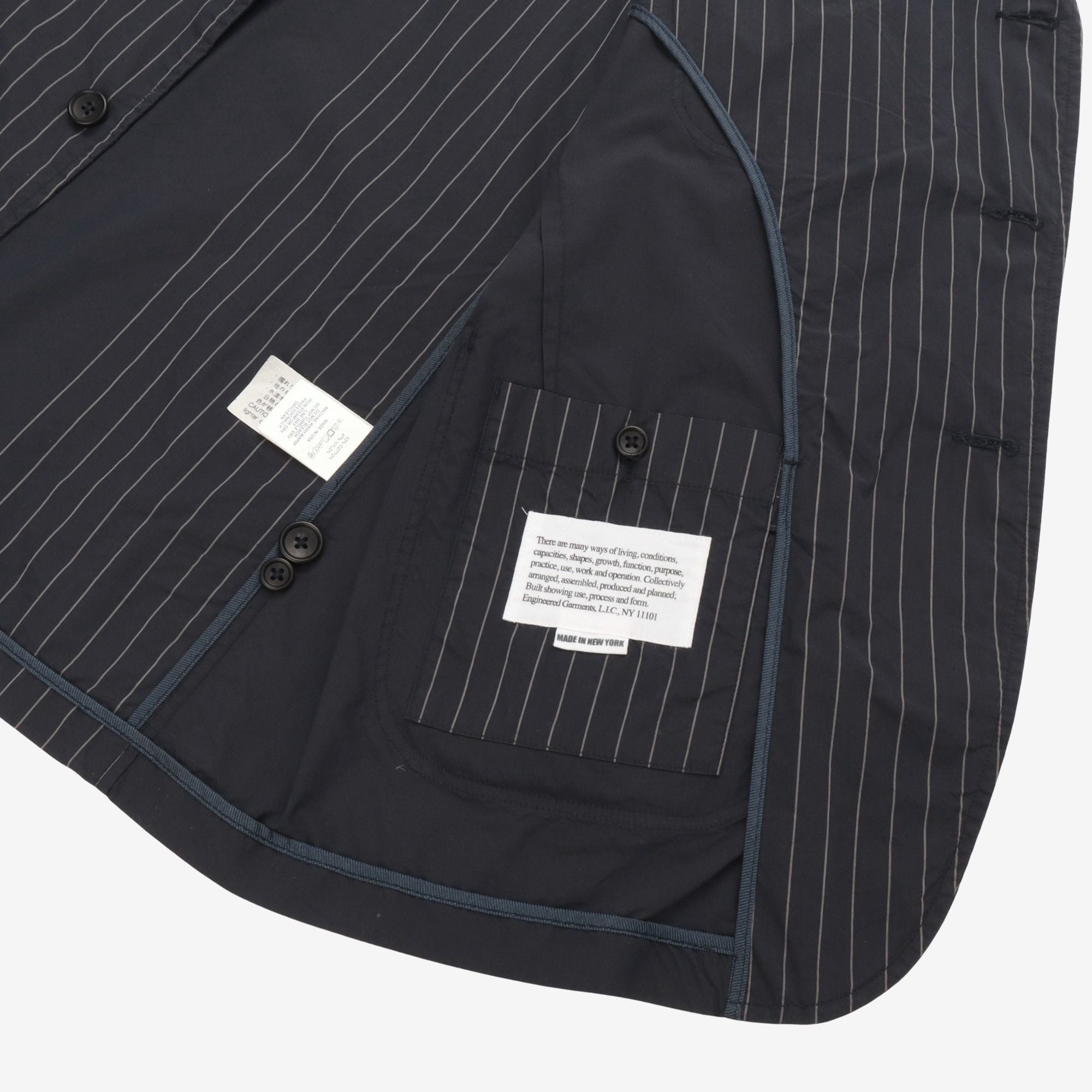 Chalk Stripe Lawrence Jacket