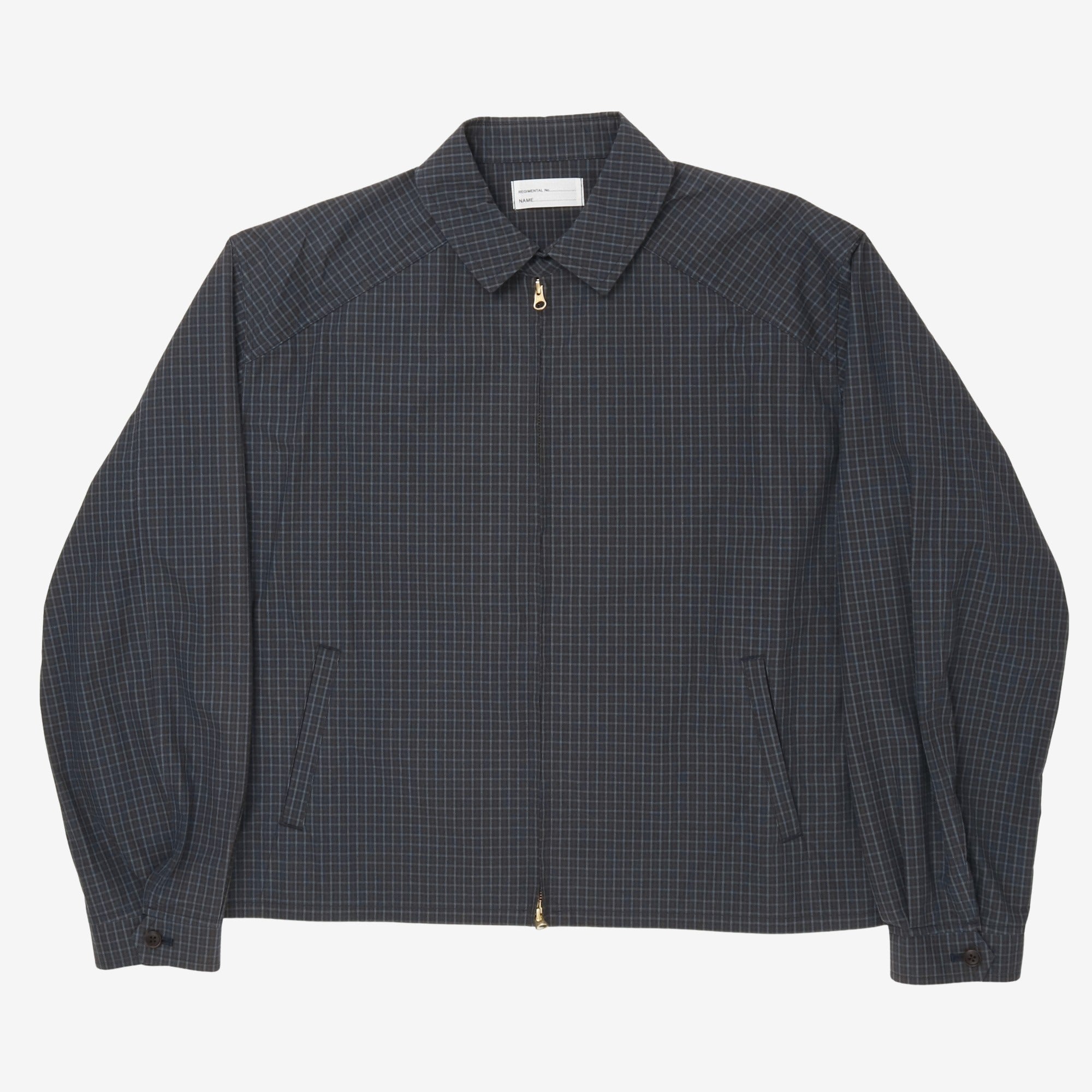 Check Blouson Jacket