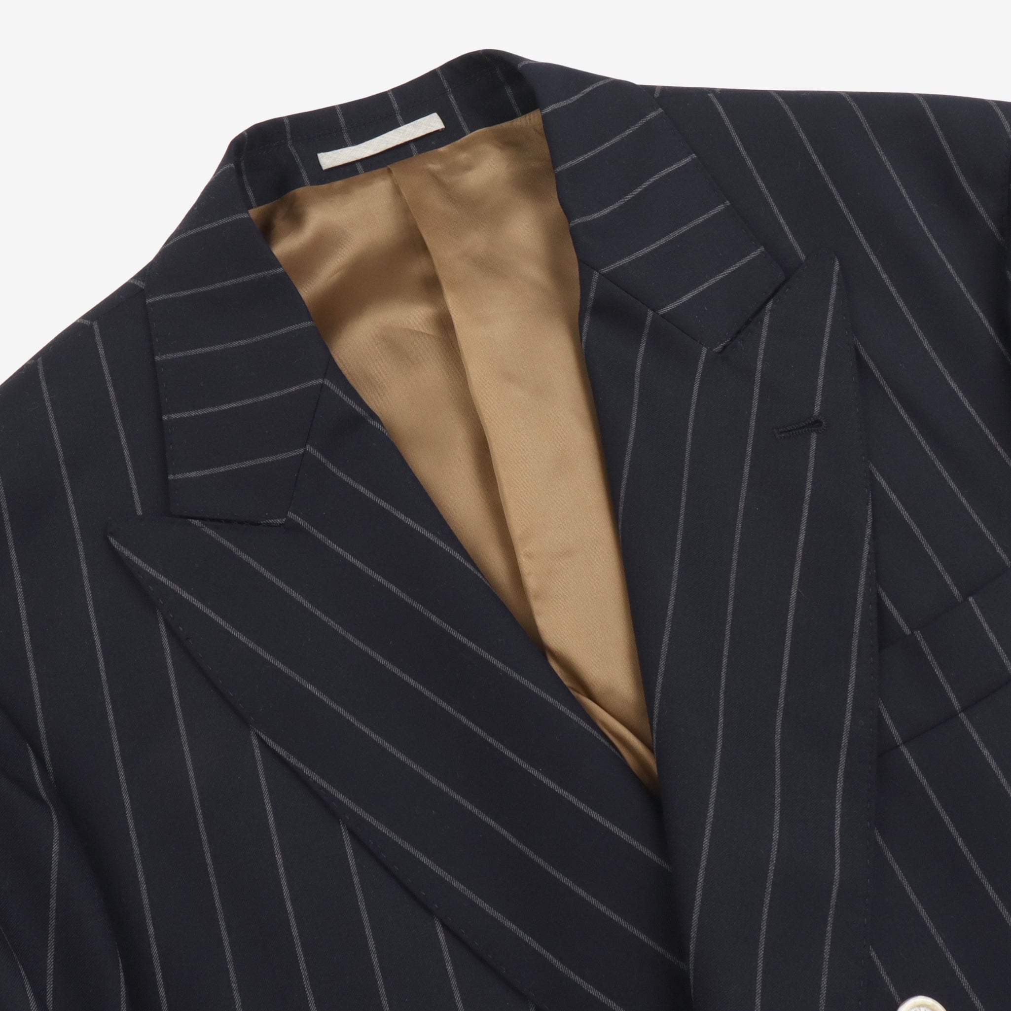 Pinstripe DB Wool Blazer