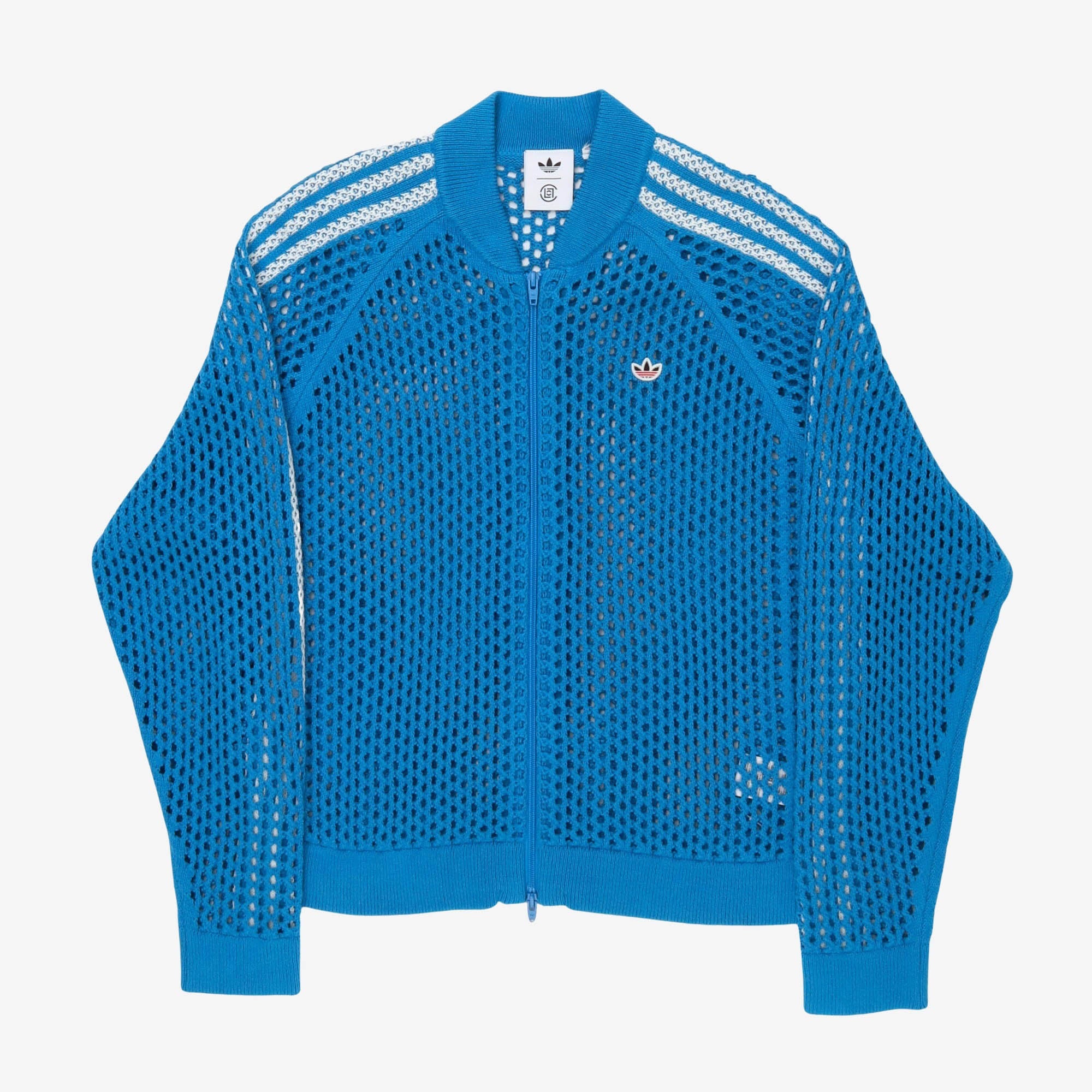 Clot Chen Crochet Track Top