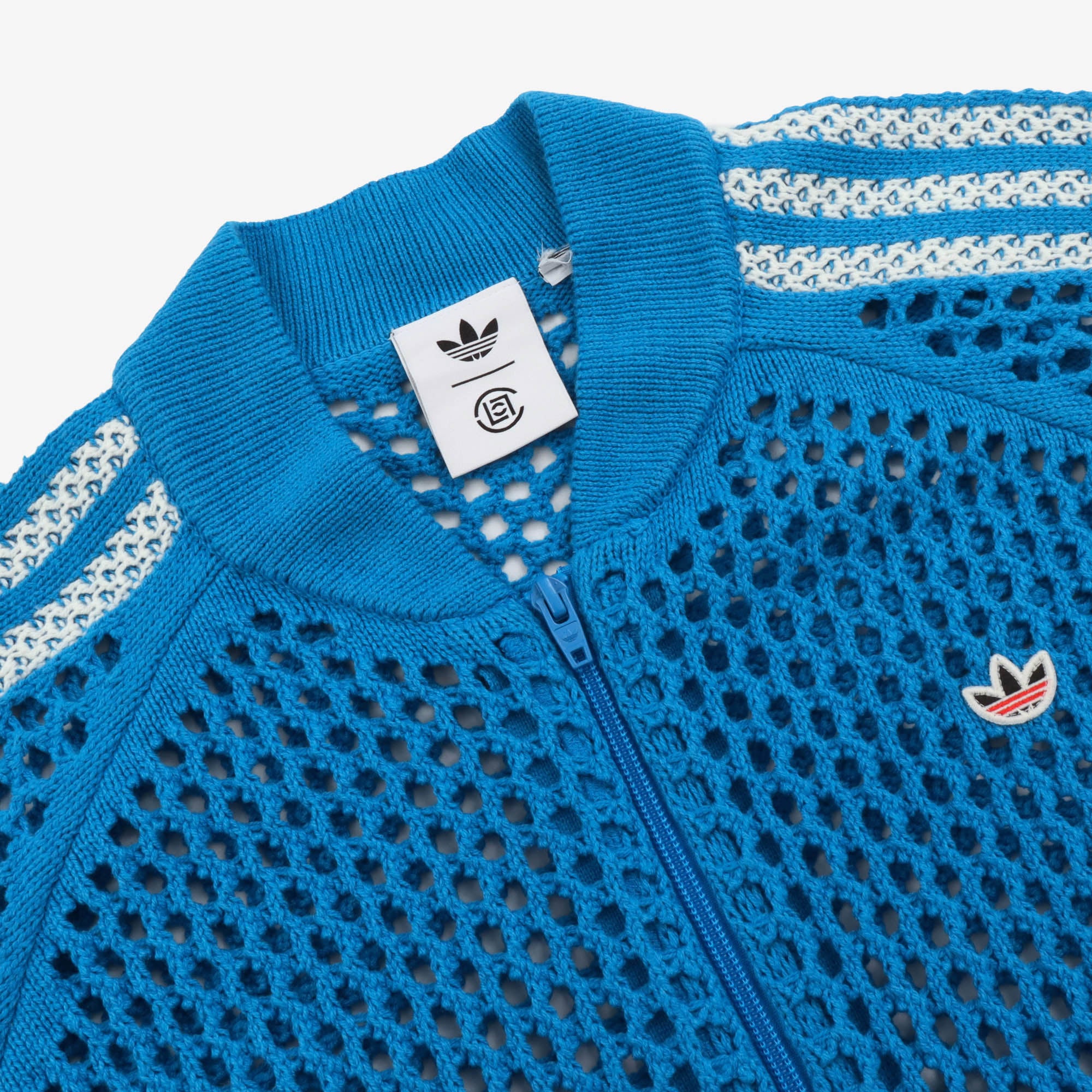 Clot Chen Crochet Track Top