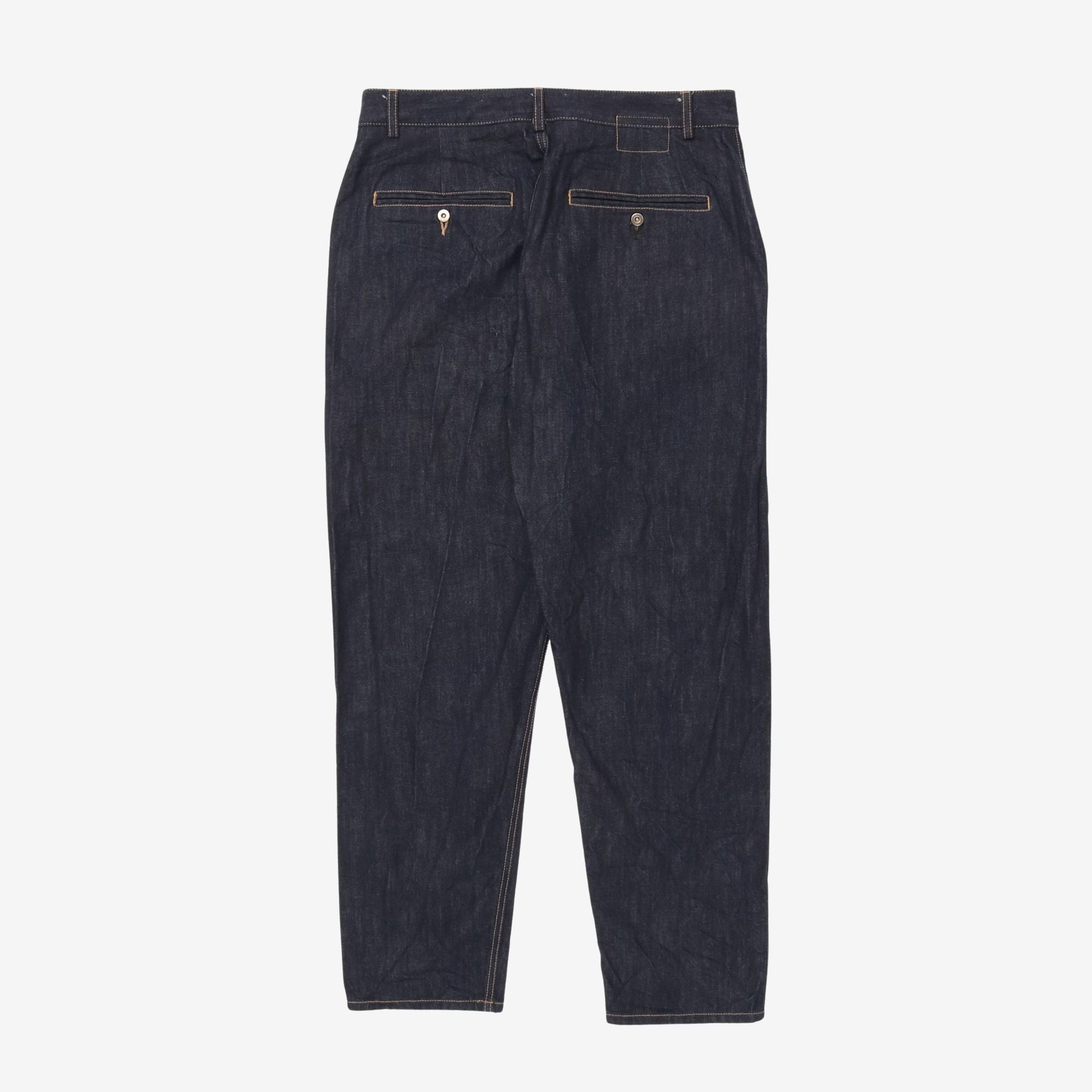 Selvedge Denim Military Chinos