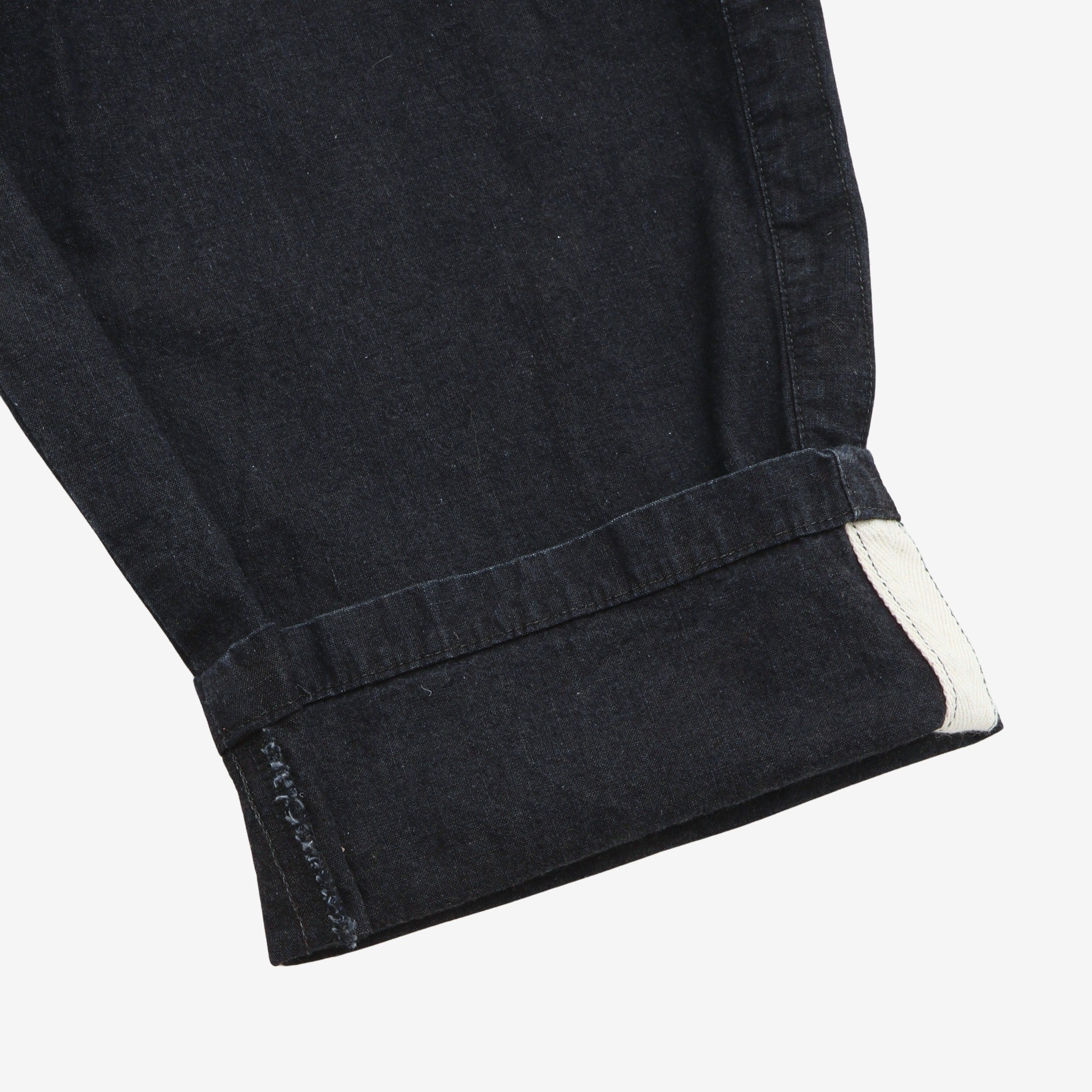 Pleated Canvas Balloon Pants