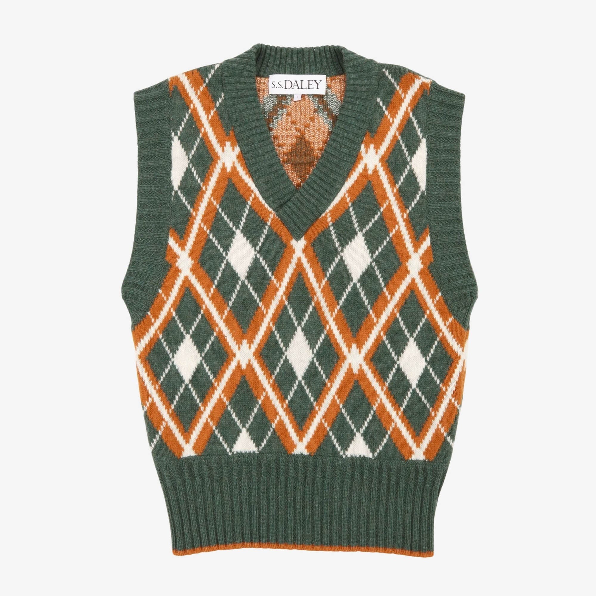 Argyle Vest