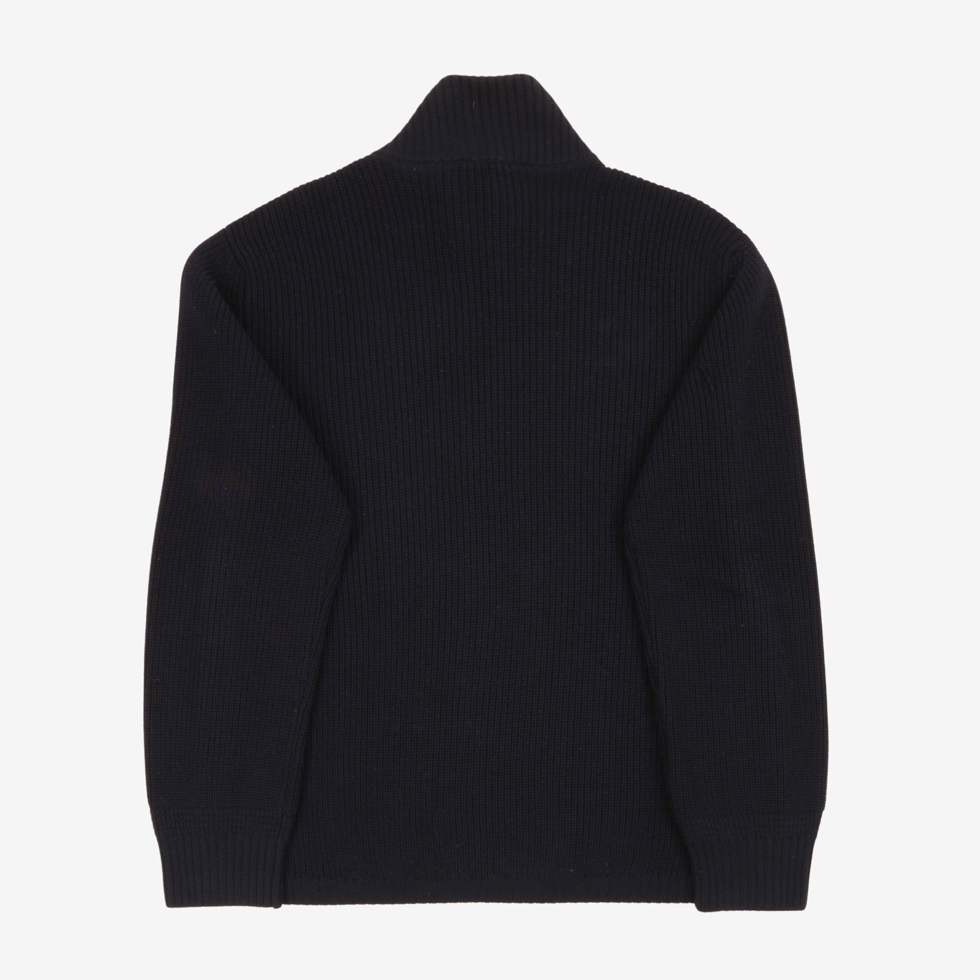 Full Zip Knit Sweater