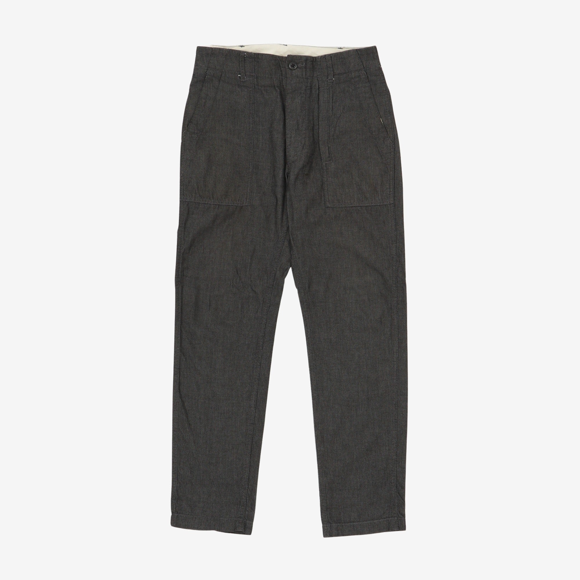 Jacquard Weave Fatigue Pants