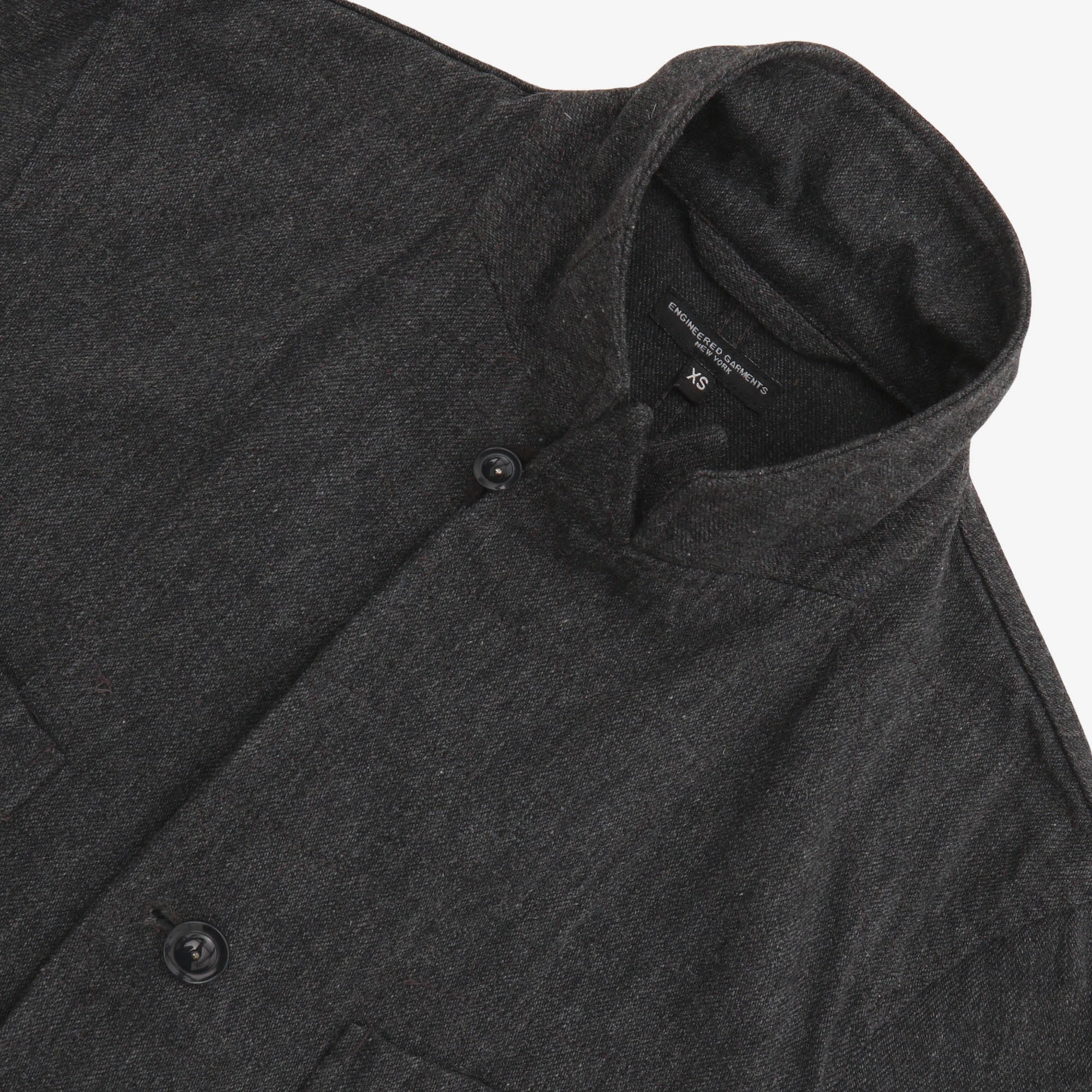 Wool Blend Bedford Jacket