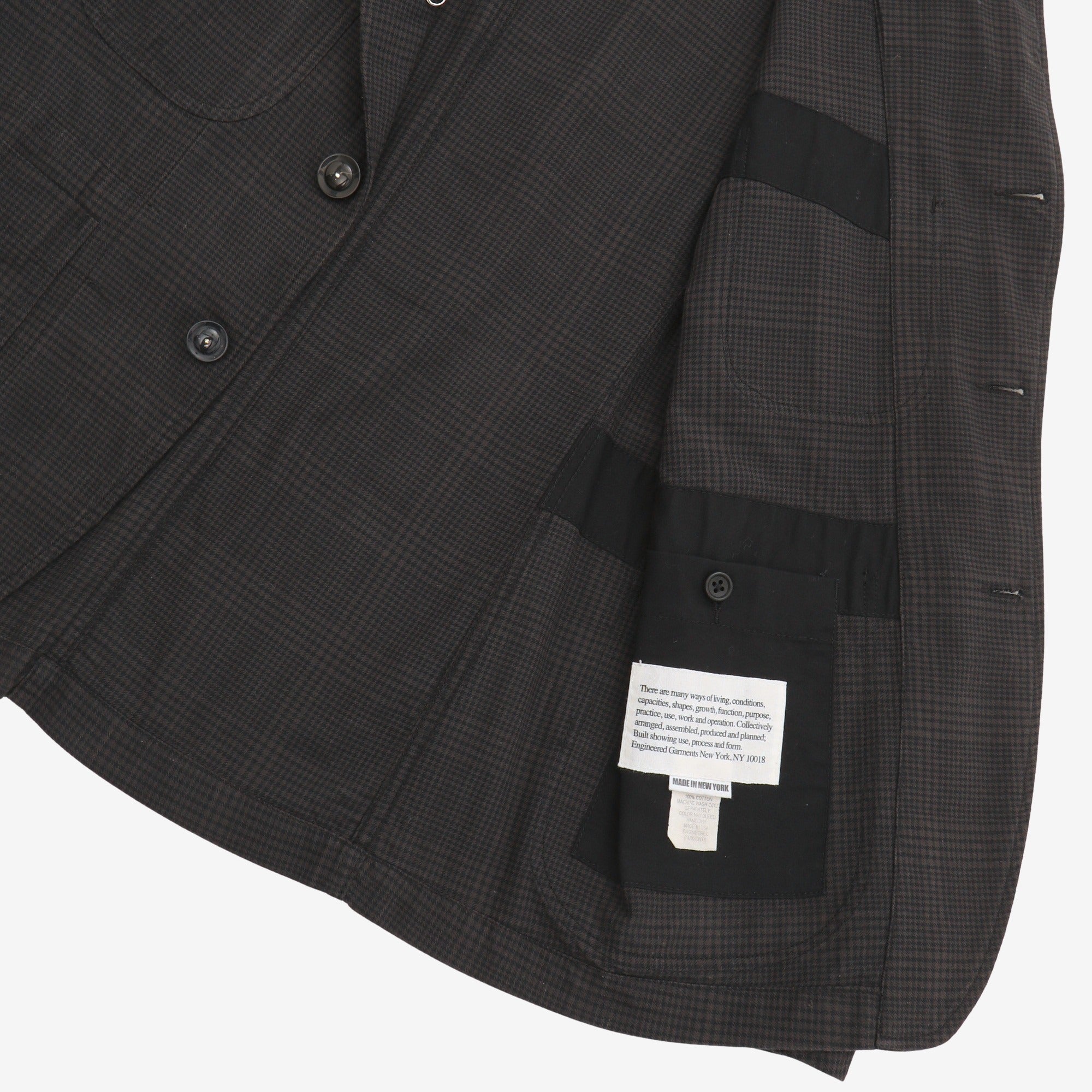 Glencheck Bedford Jacket