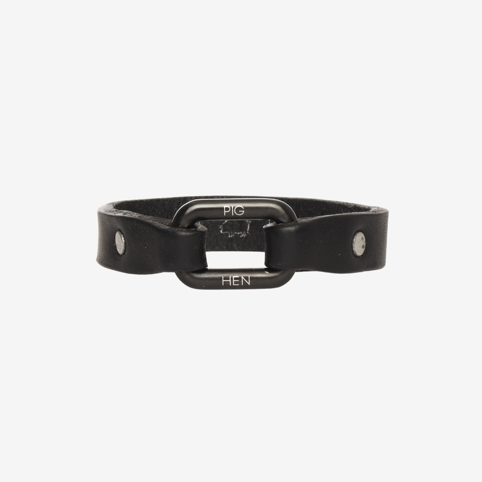 Shackle Limp Lee Leather Bracelet