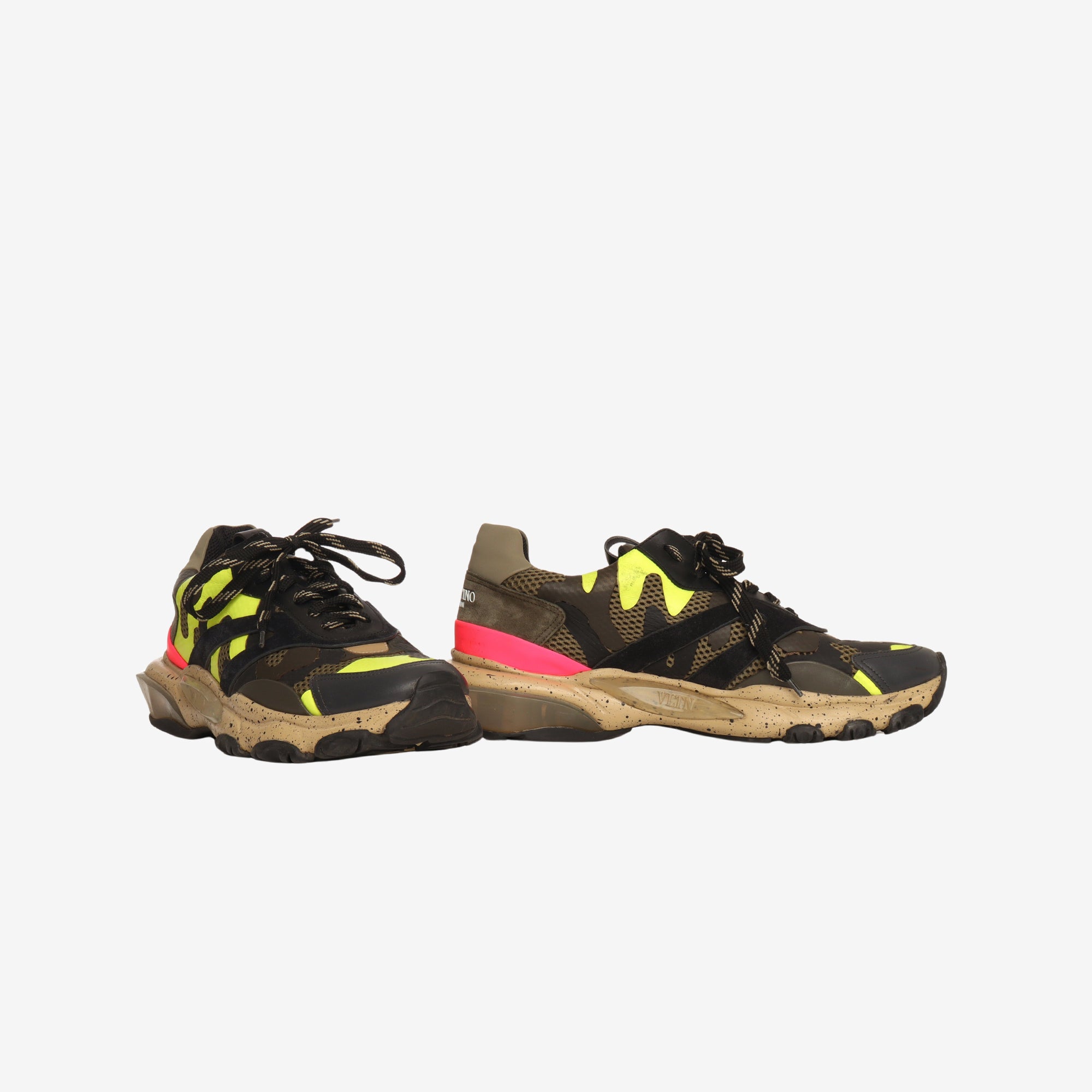 Garavani Bounce Camo Sneakers