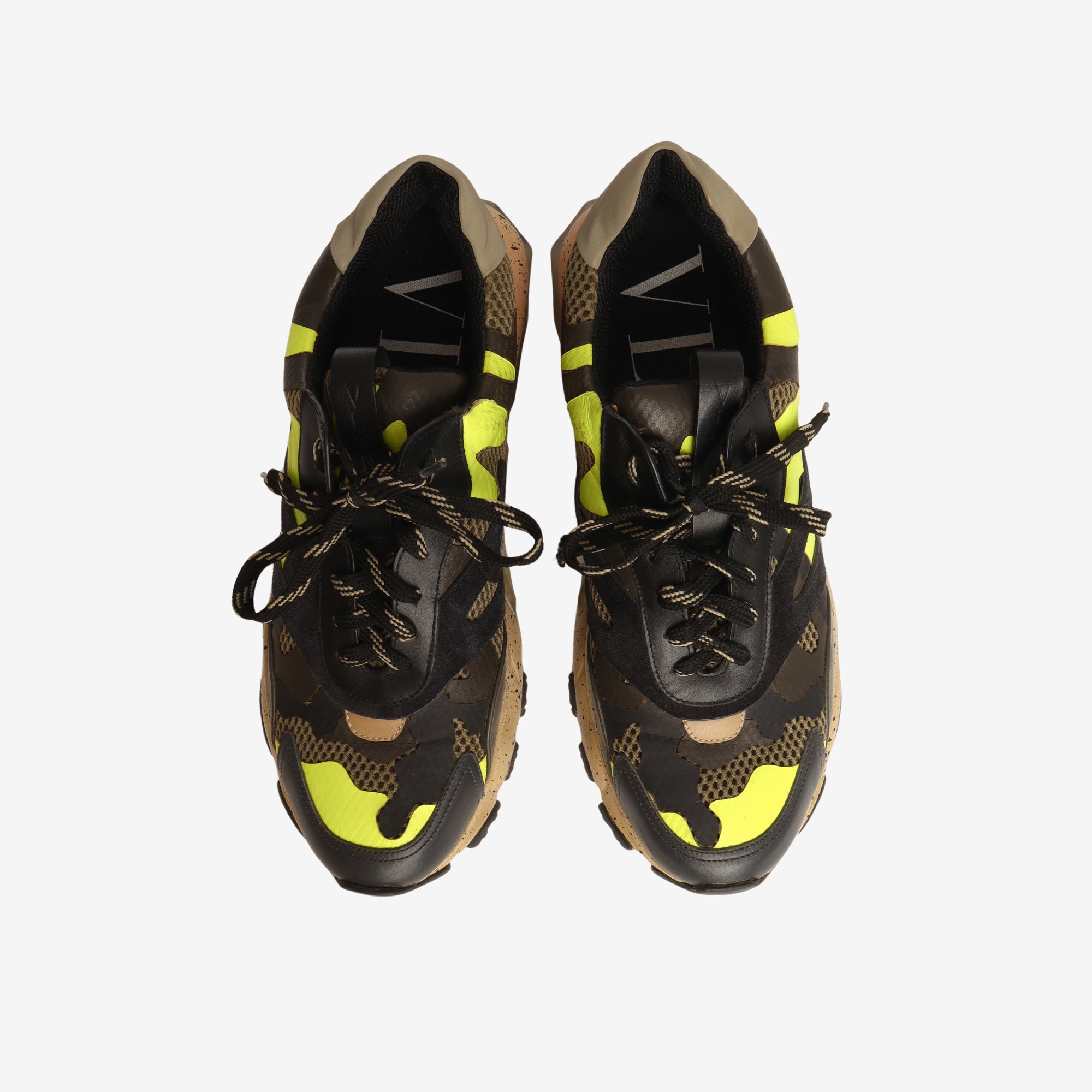 Garavani Bounce Camo Sneakers