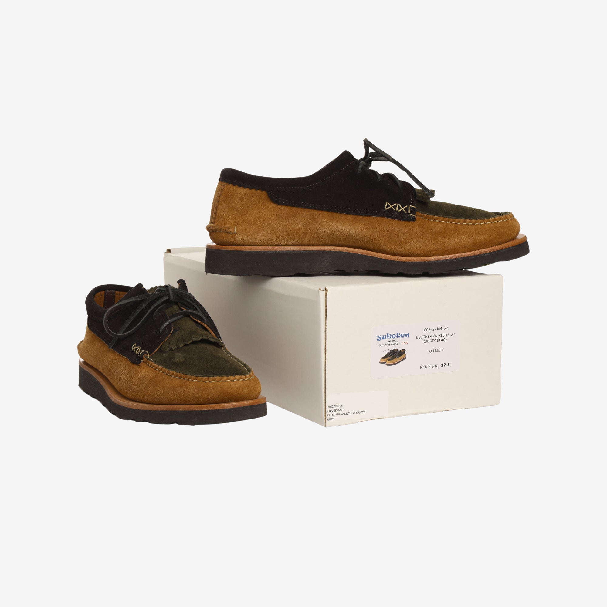 Suede Blucher w/ Kiltie