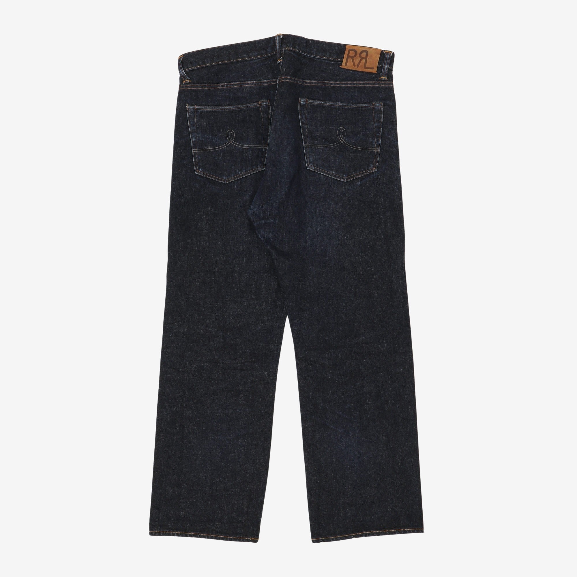 Straight Fit 5 Pocket Selvedge Denim