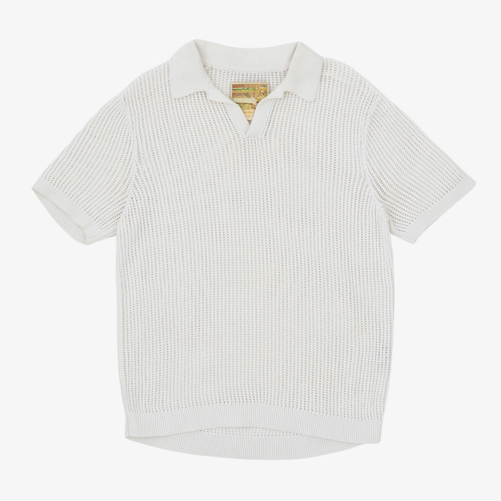 Mesh Knit Polo