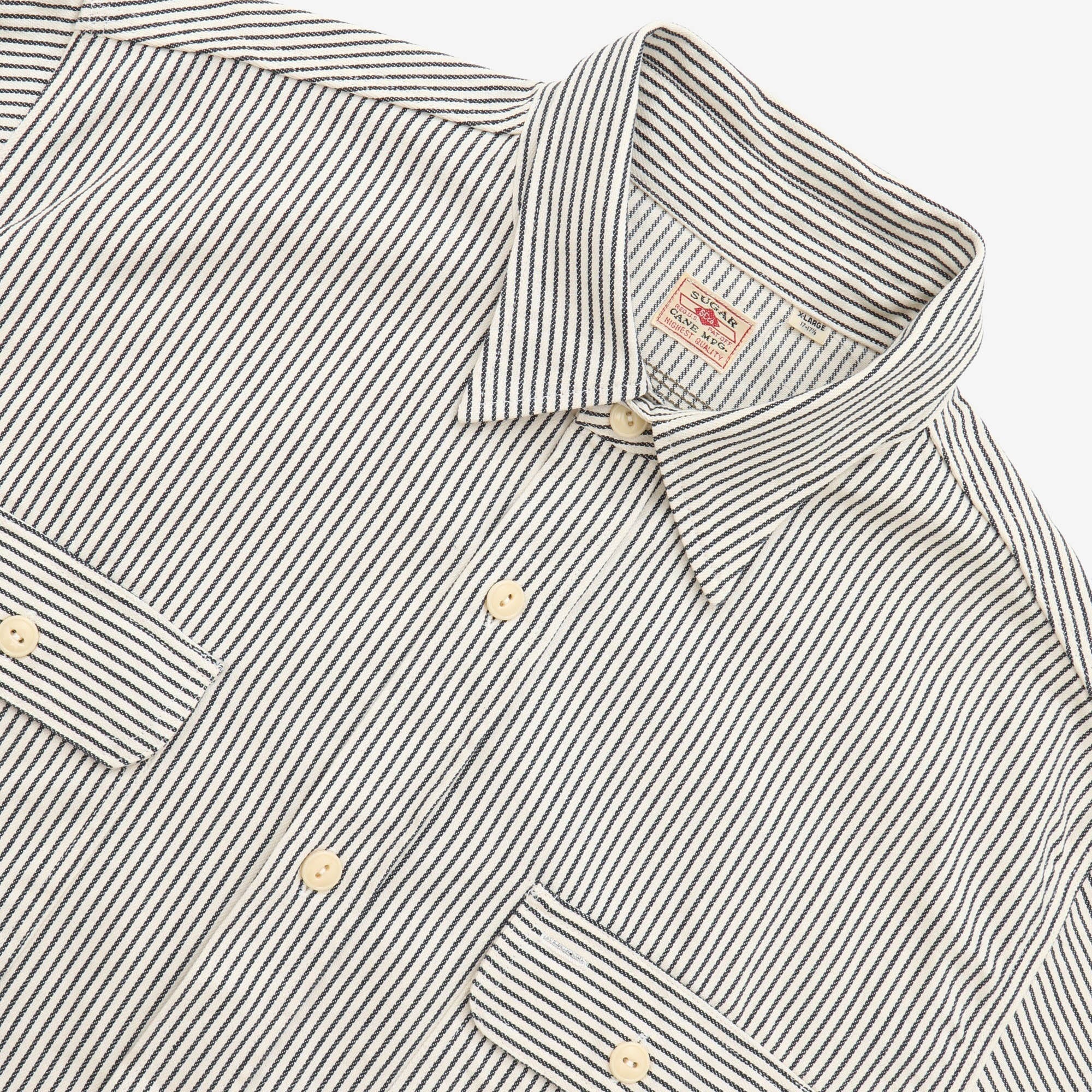 Hickory Stripe Work Shirt