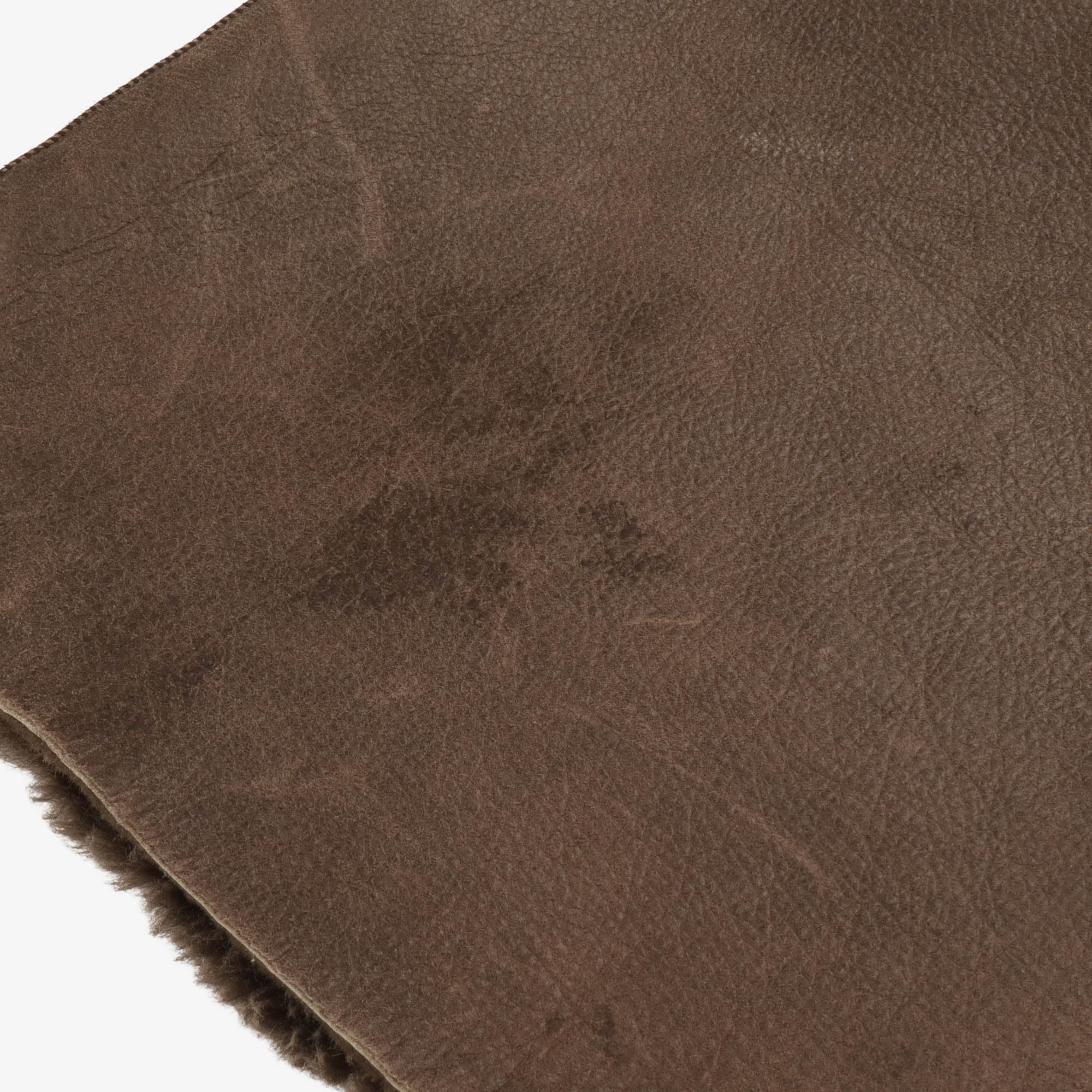 Vintage Leather Longline Jacket