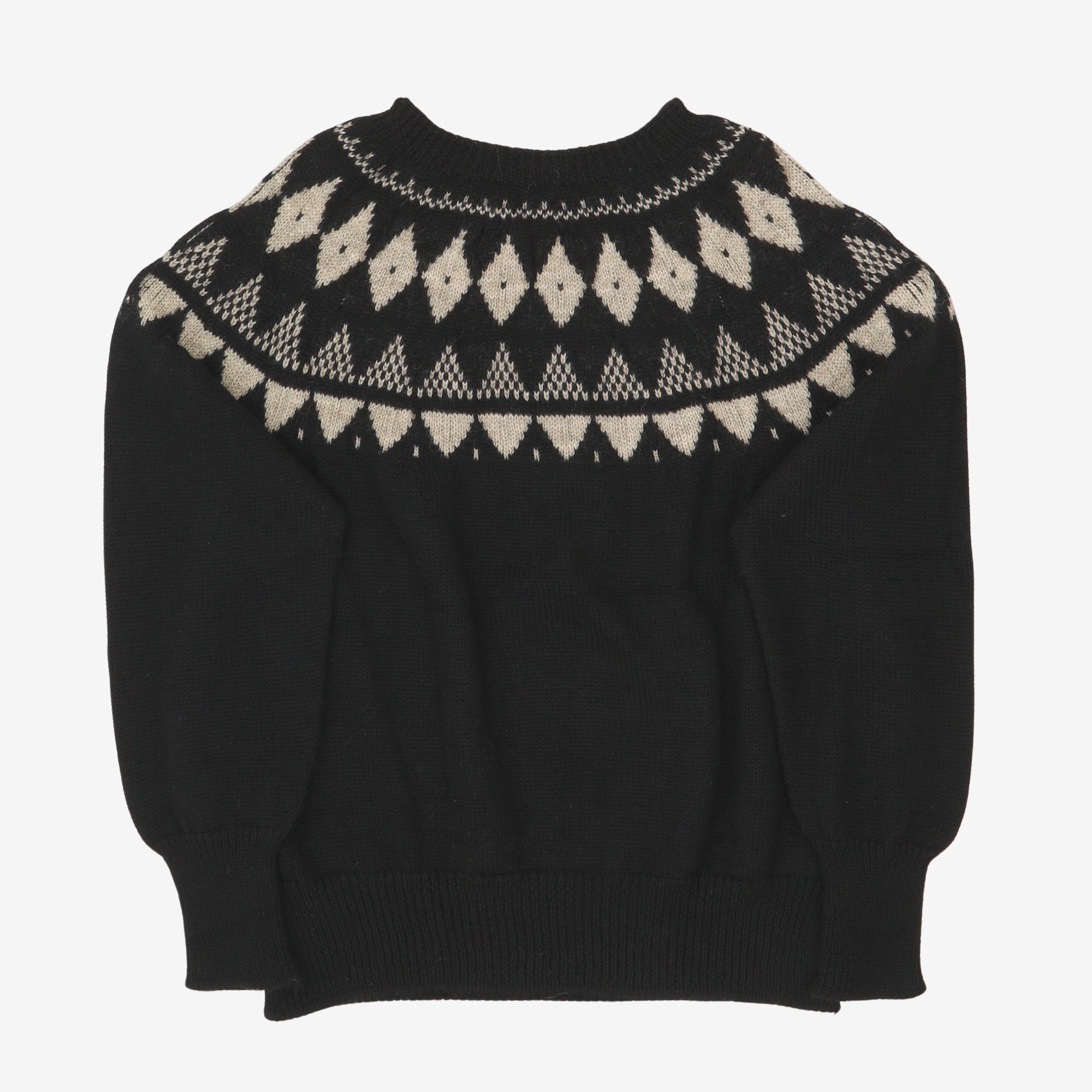 Oversized Fair Isle Sweater