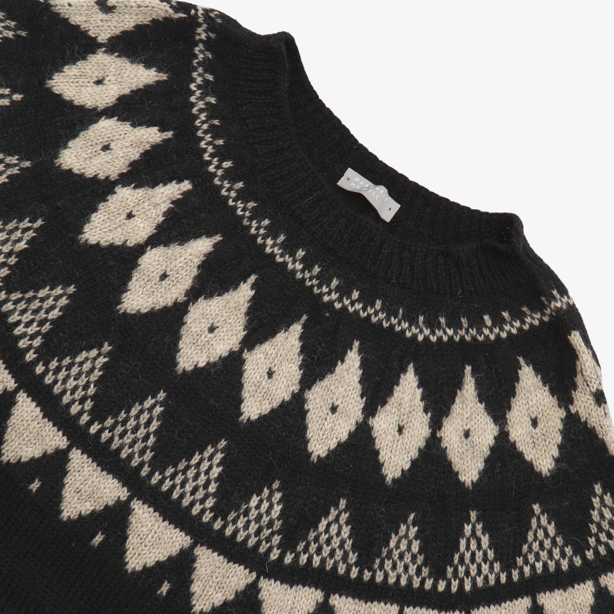 Oversized Fair Isle Sweater