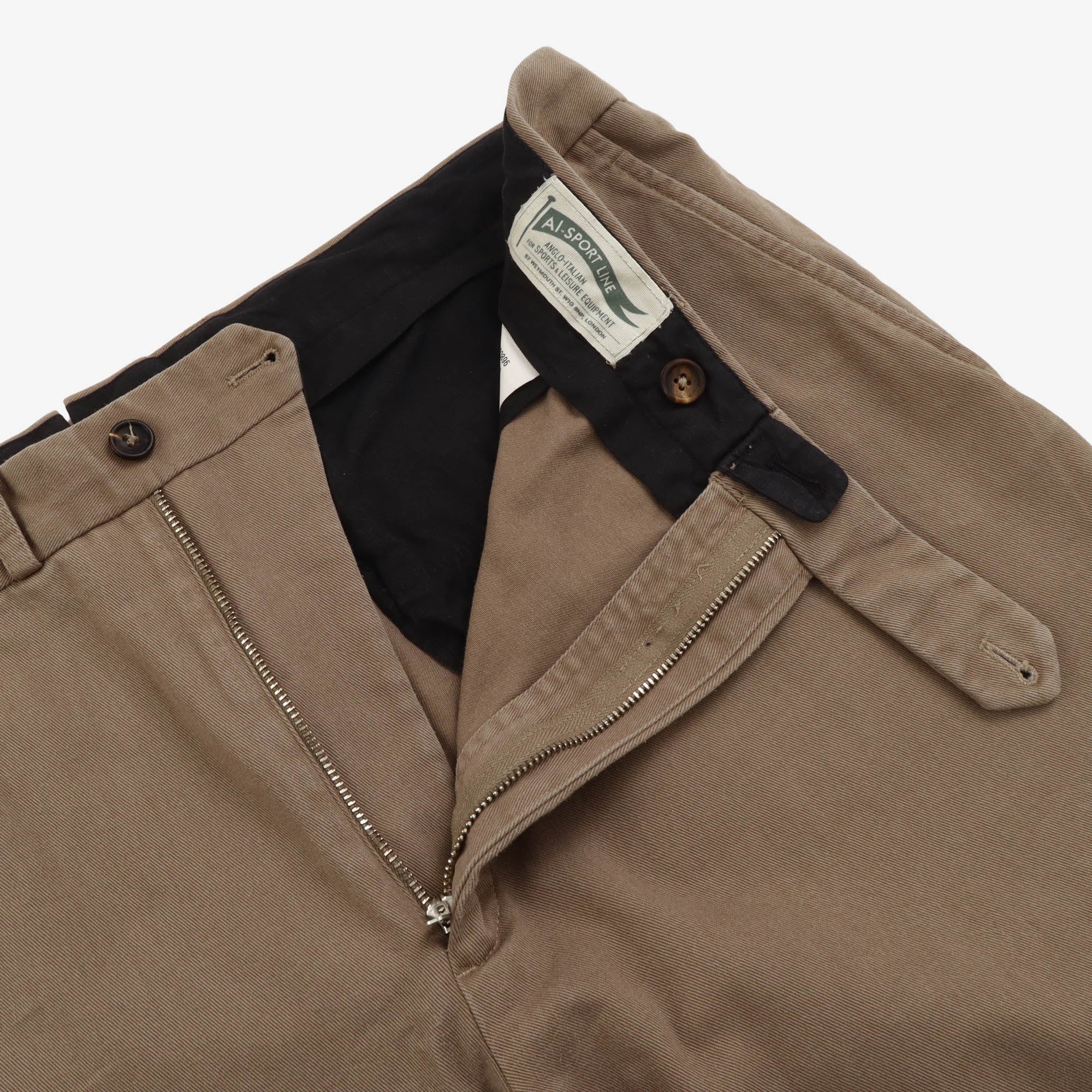 Flat Front Trousers