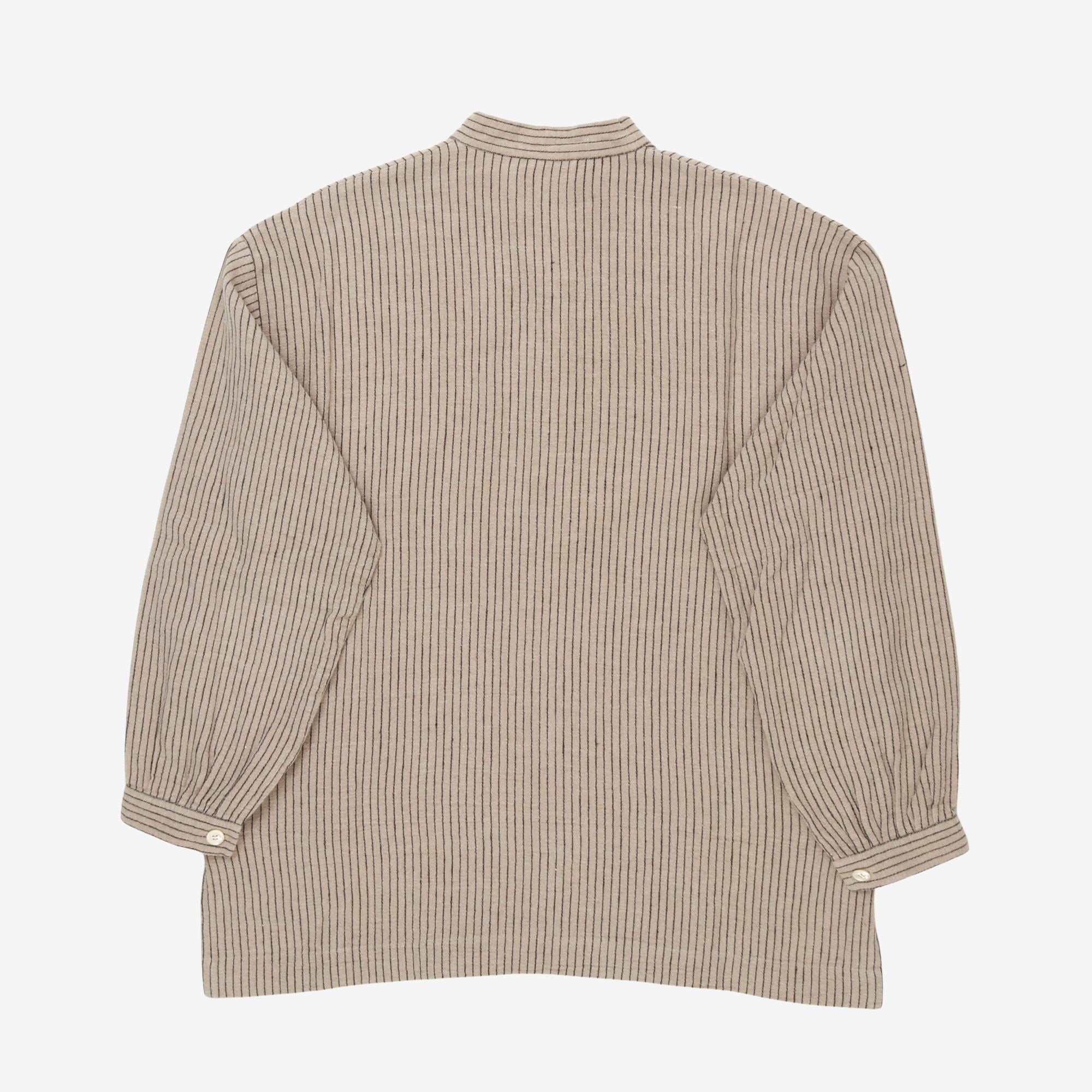 Heavy Striped Linen 'Beard' Pullover (Fits 40-42)