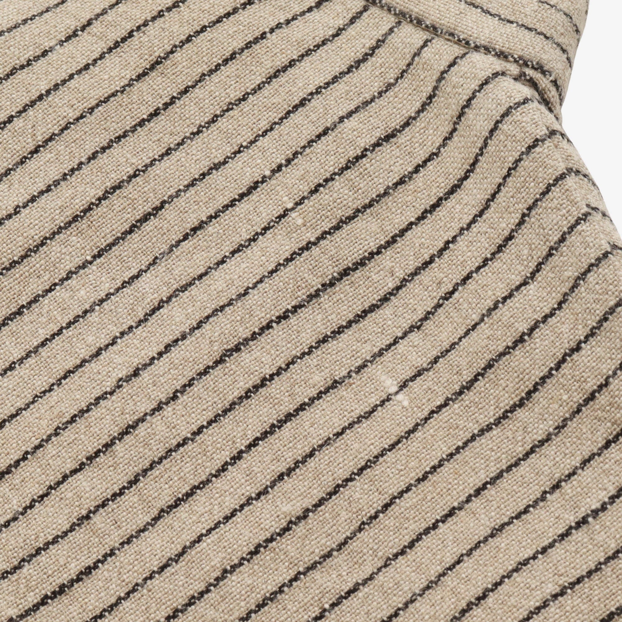 Heavy Striped Linen 'Beard' Pullover (Fits 40-42)