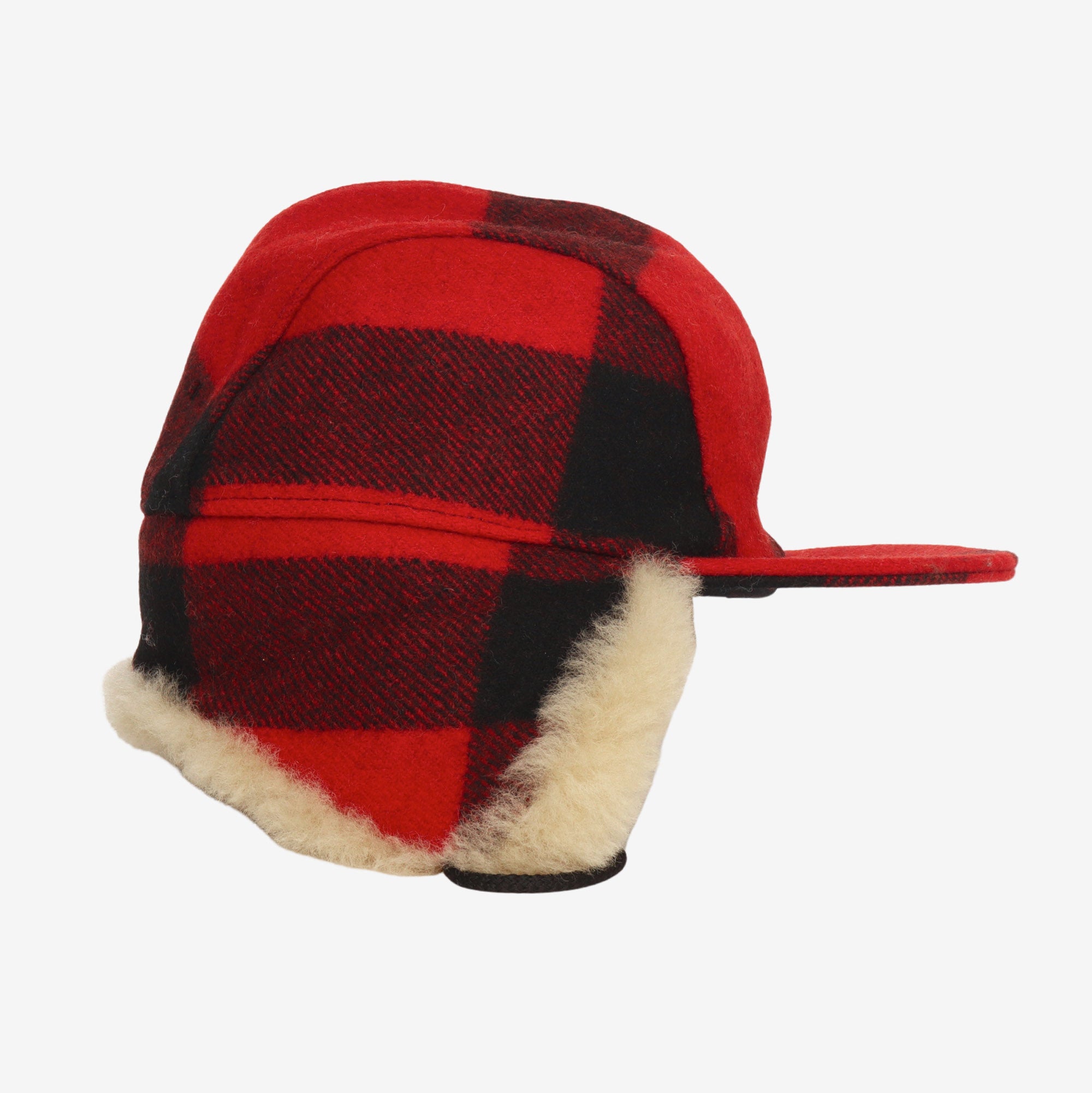 Double Mackinaw Wool Cap