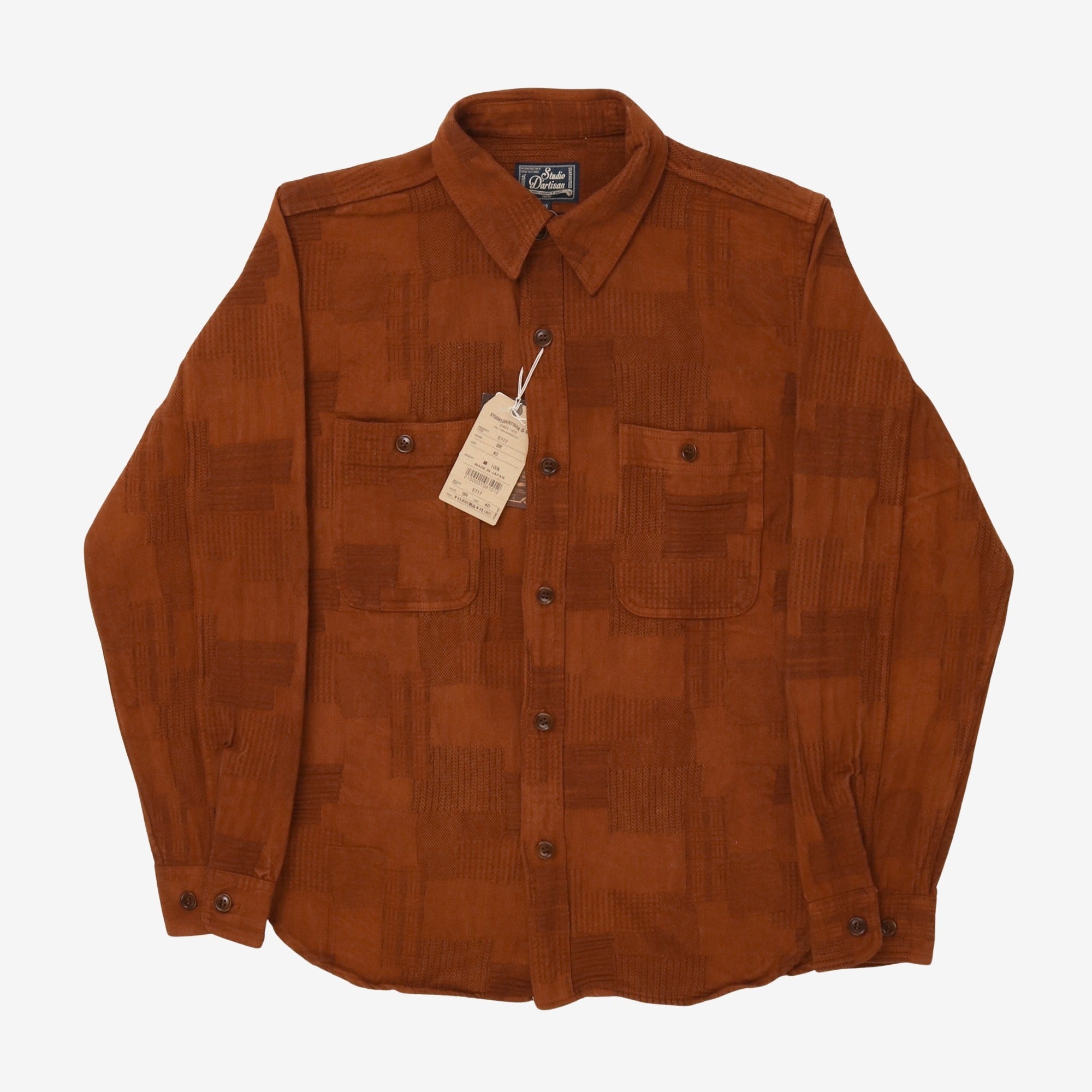 Amami Dorozome Jacquard Shirt