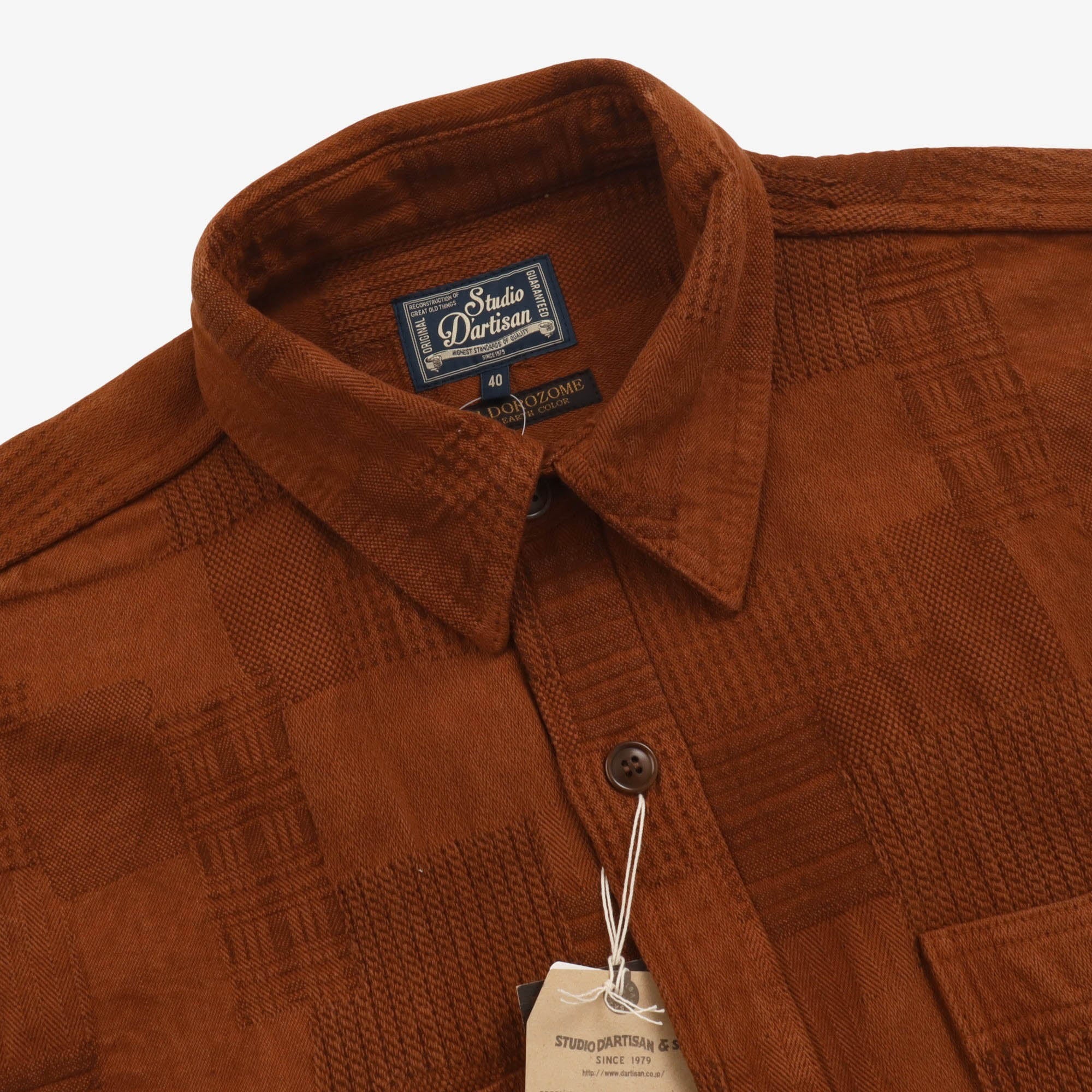 Amami Dorozome Jacquard Shirt