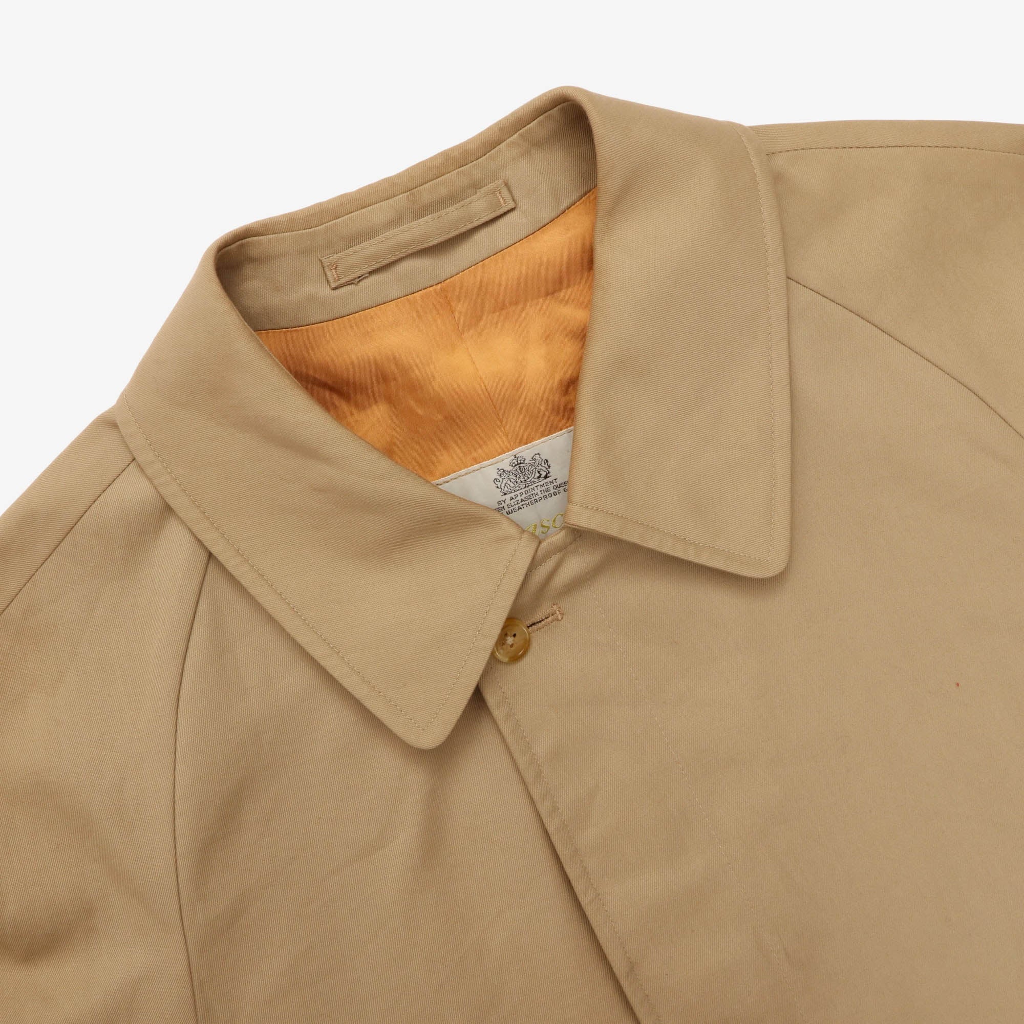 Vintage Aqua 5 Trench Coat