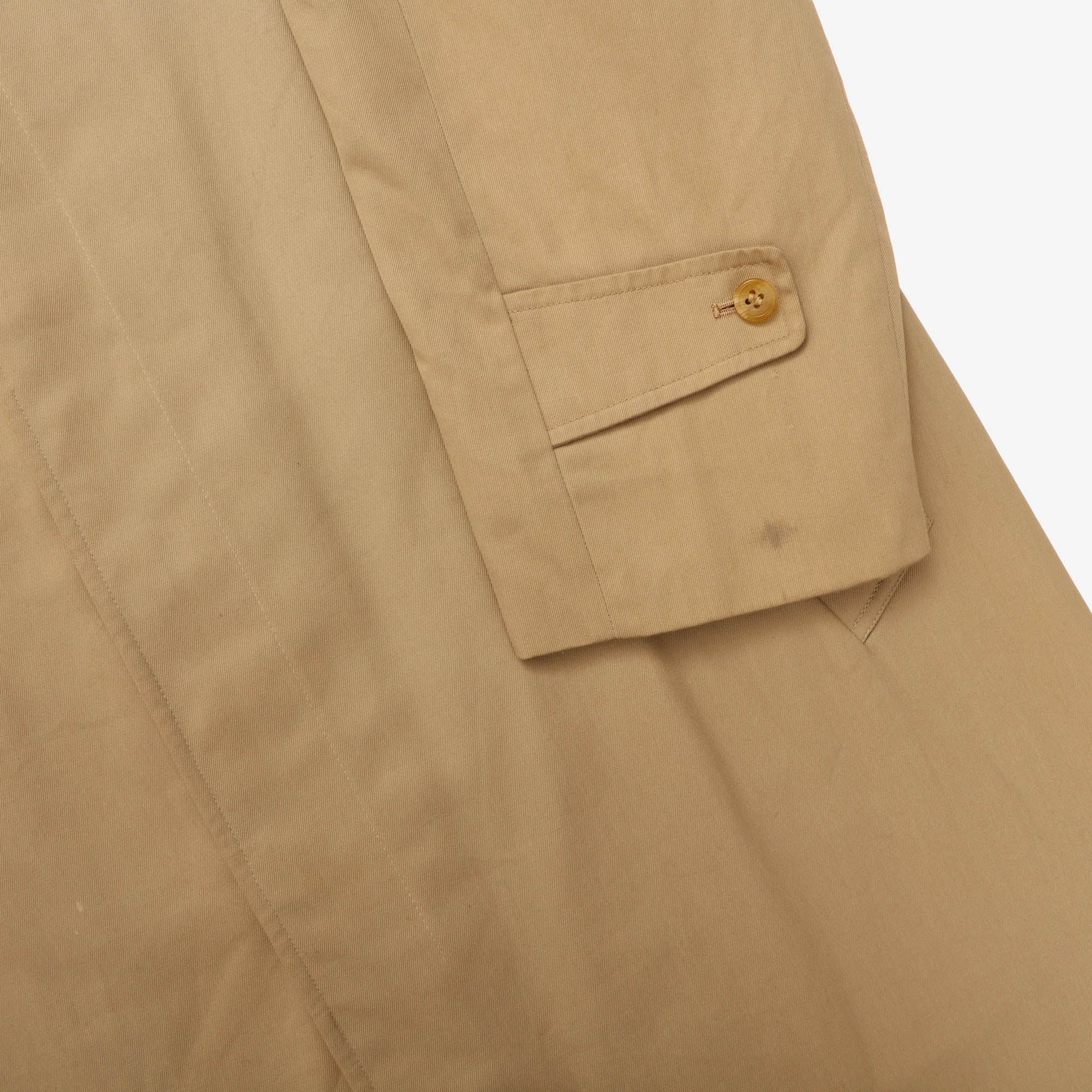 Vintage Aqua 5 Trench Coat