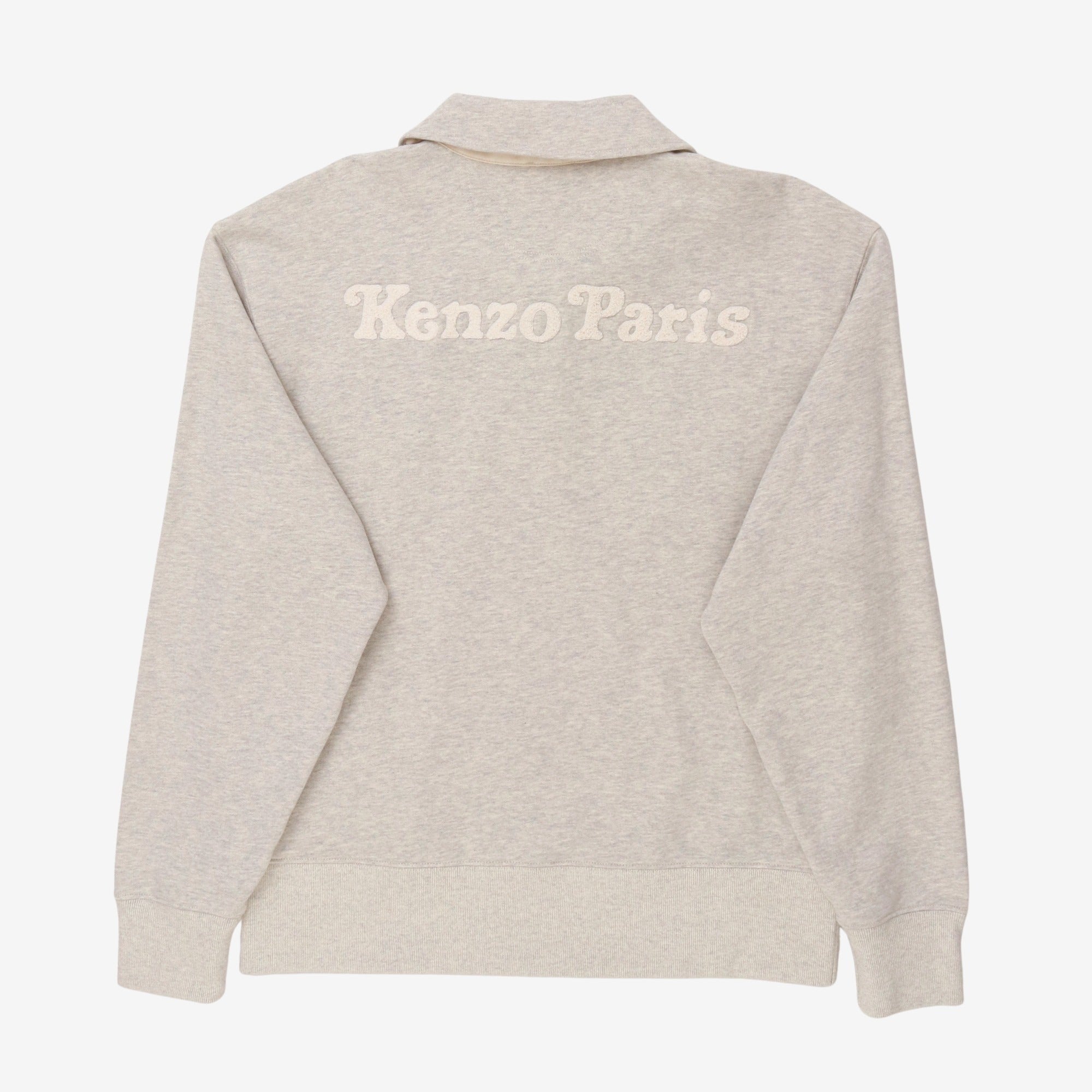 Embroidered Half Zip Sweatshirt