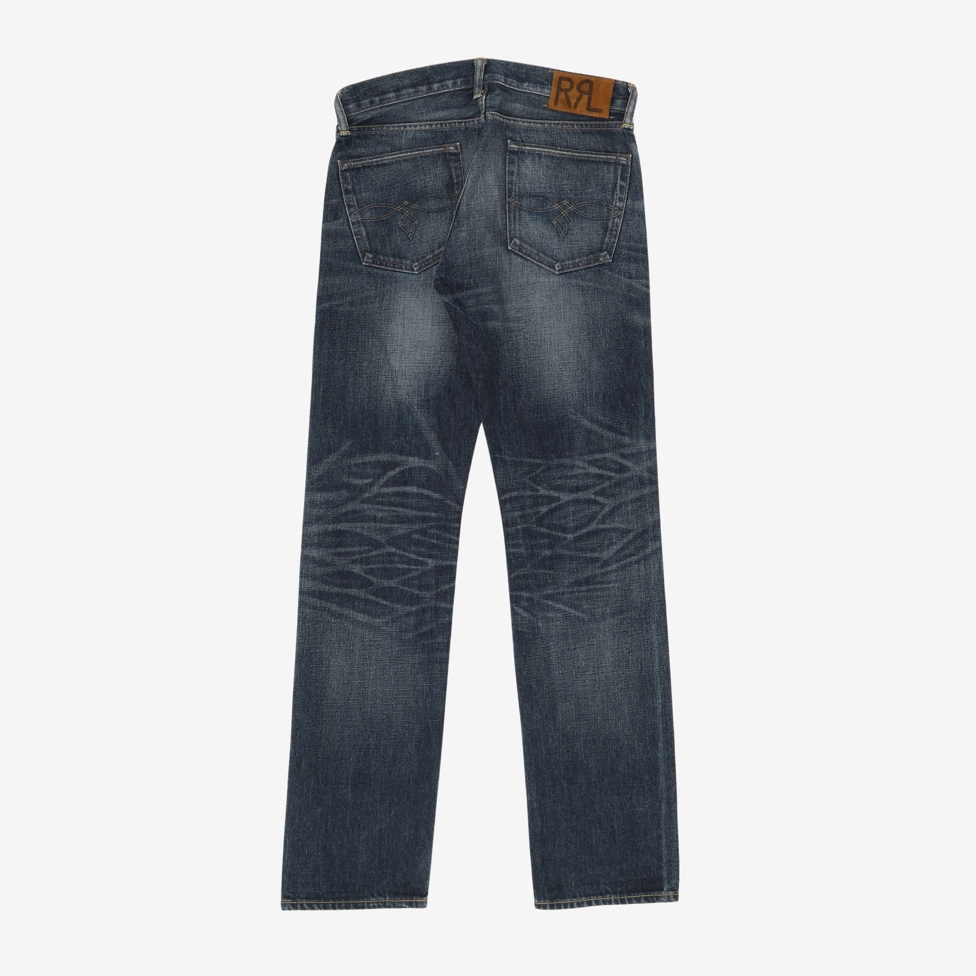 Low Straight Selvedge Denim