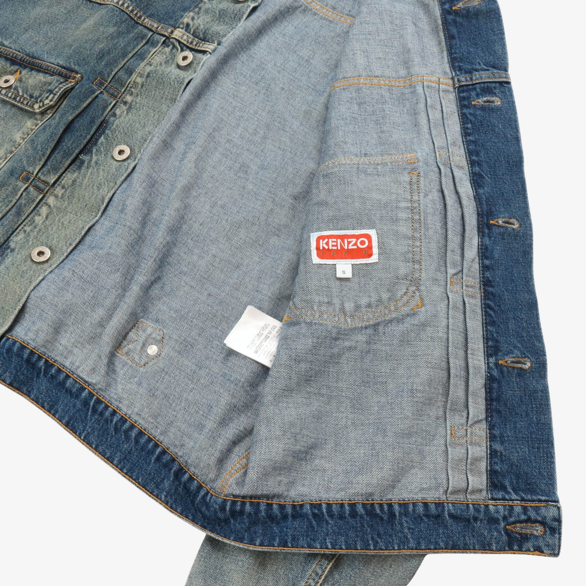 Panelling Denim Jacket