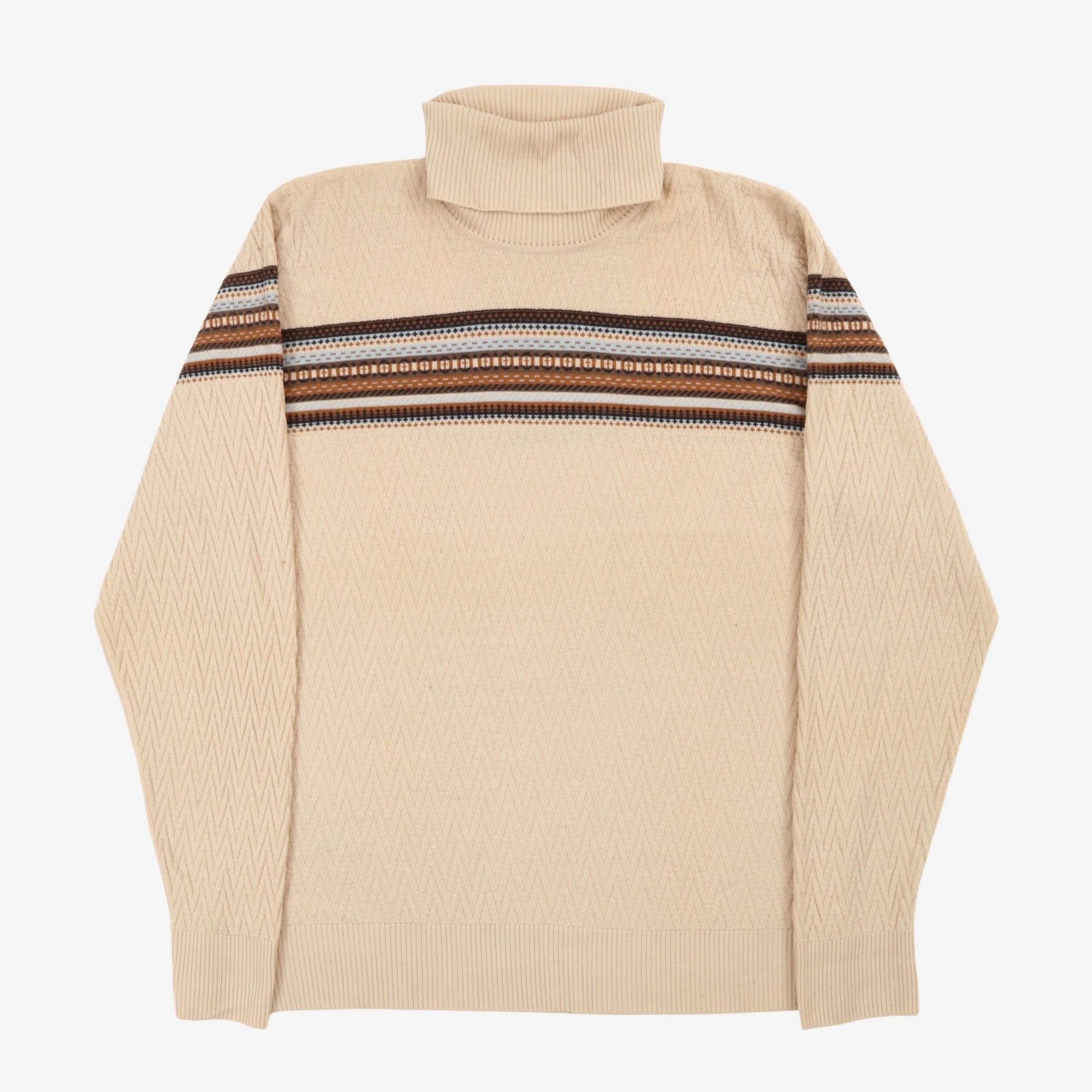 Fairisle Roll Neck Sweater