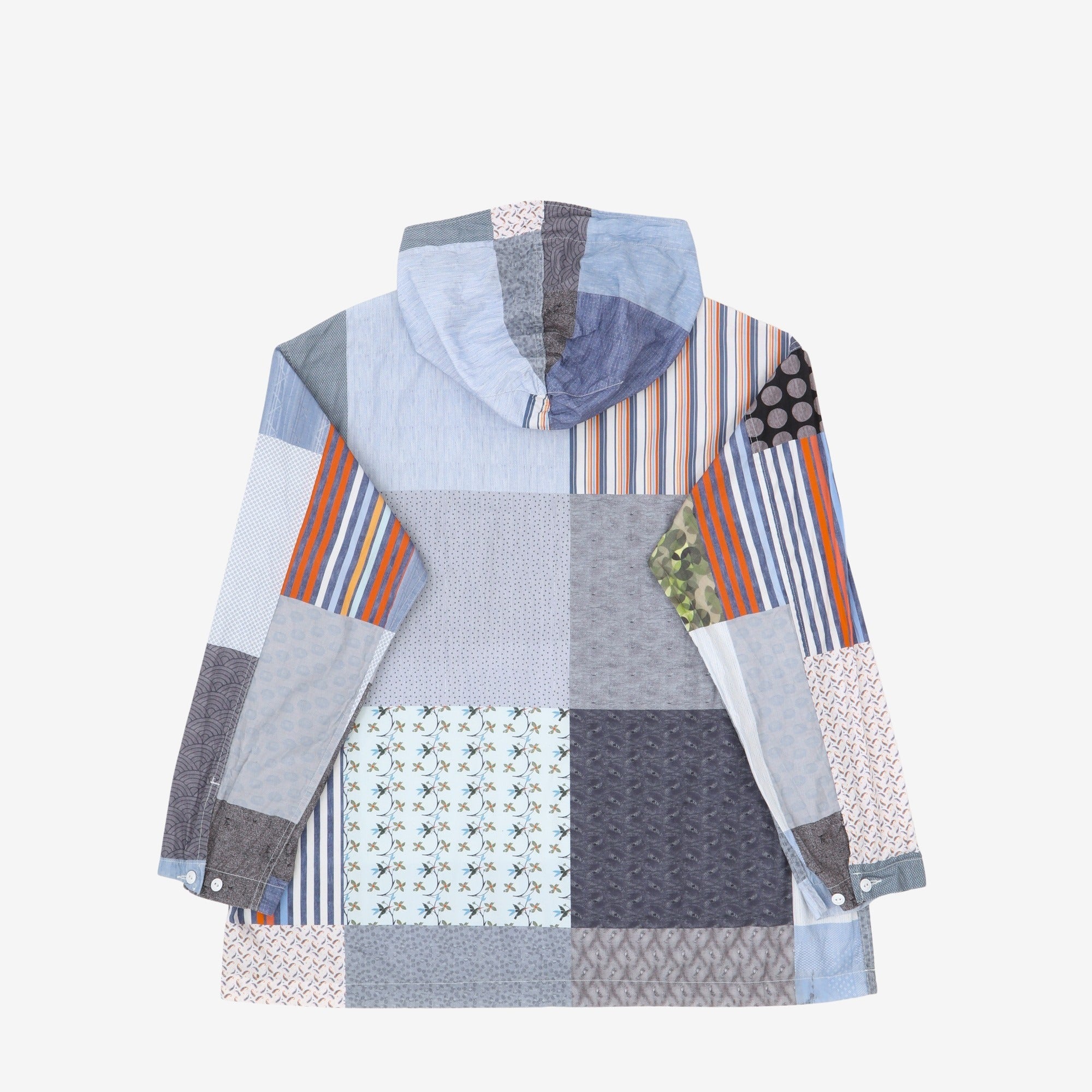 Patchwork Cagoule Shirt