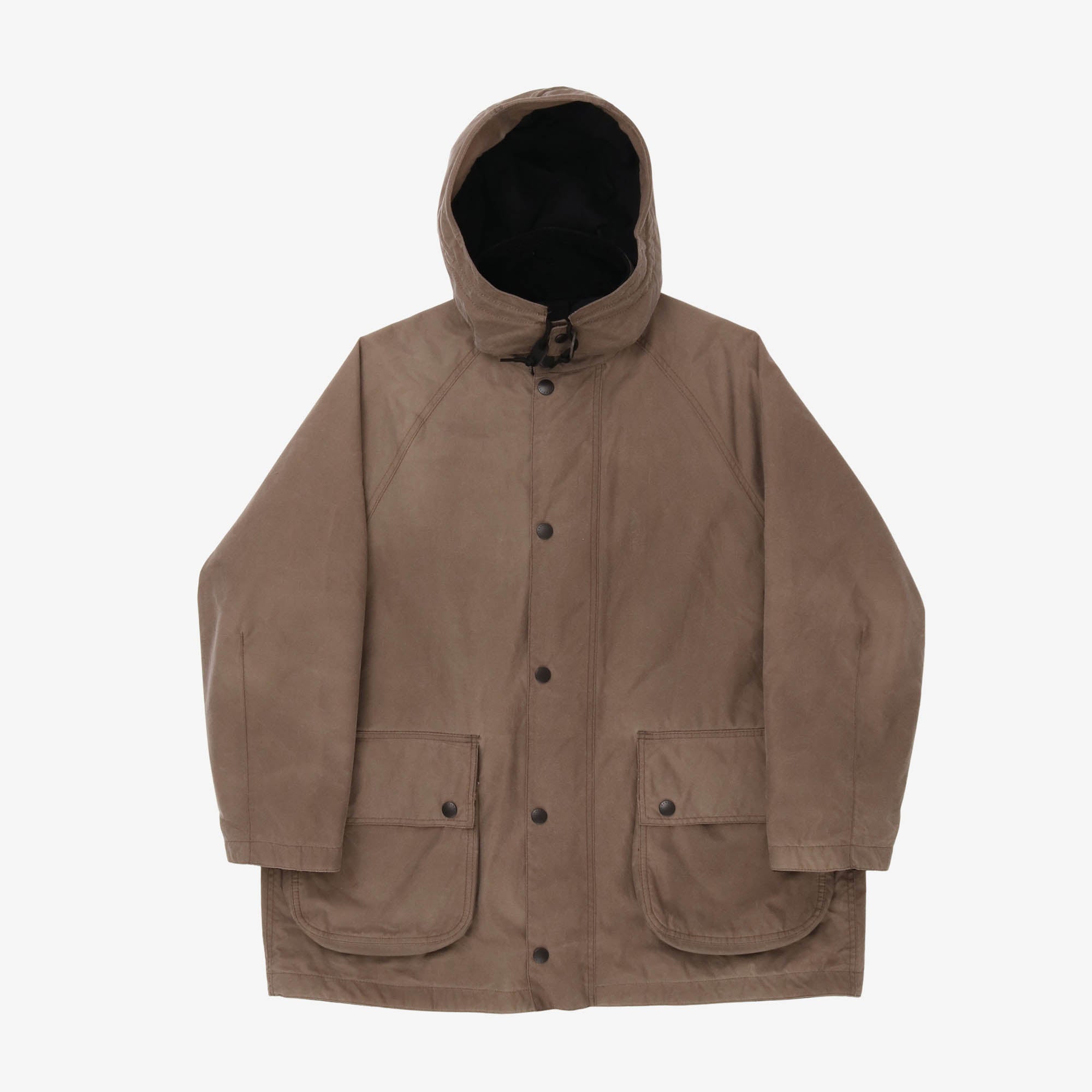 MHL Stand Collar Wax Parka