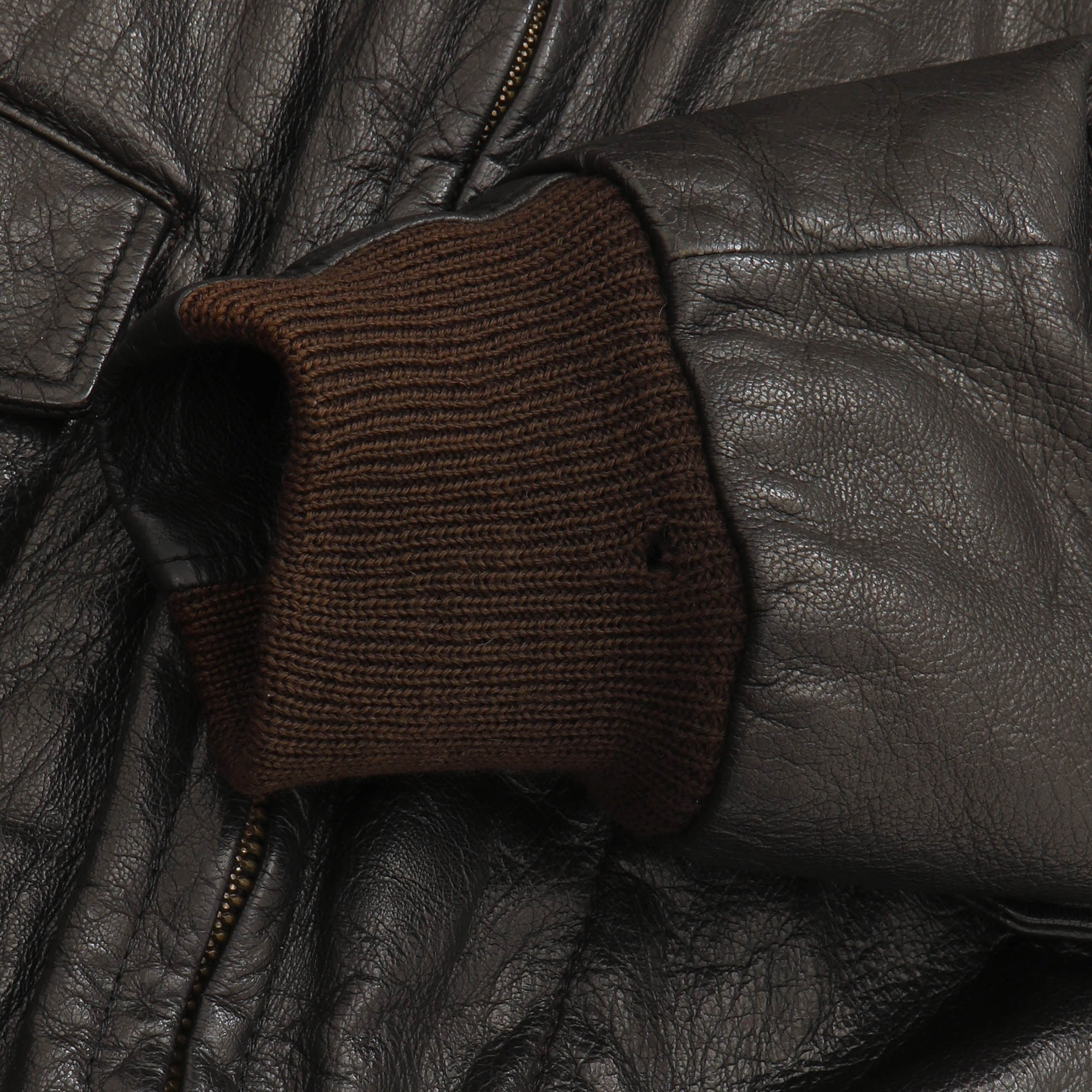 Vintage Shearling Aviator Jacket