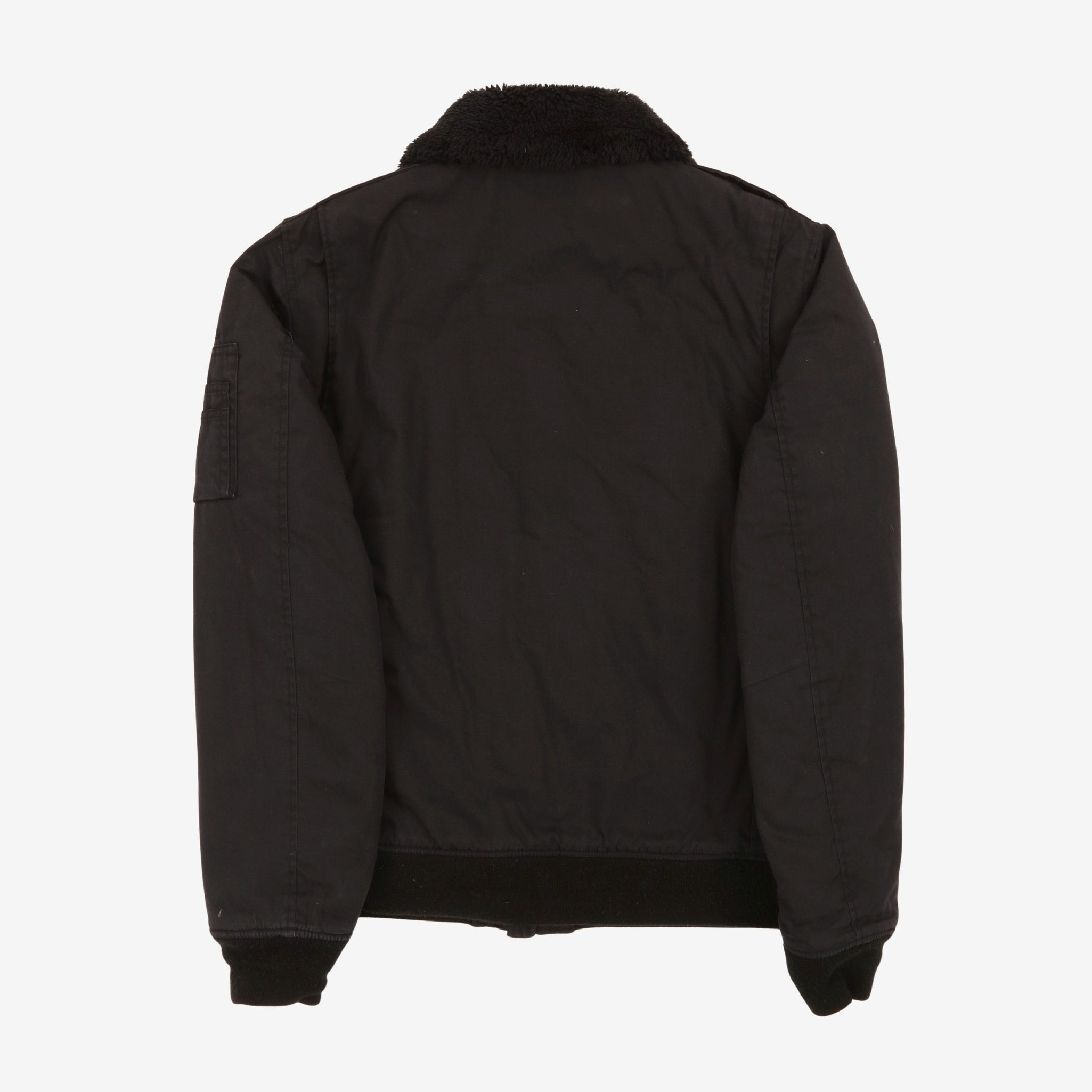 Air Black Bomber Flight Jacket